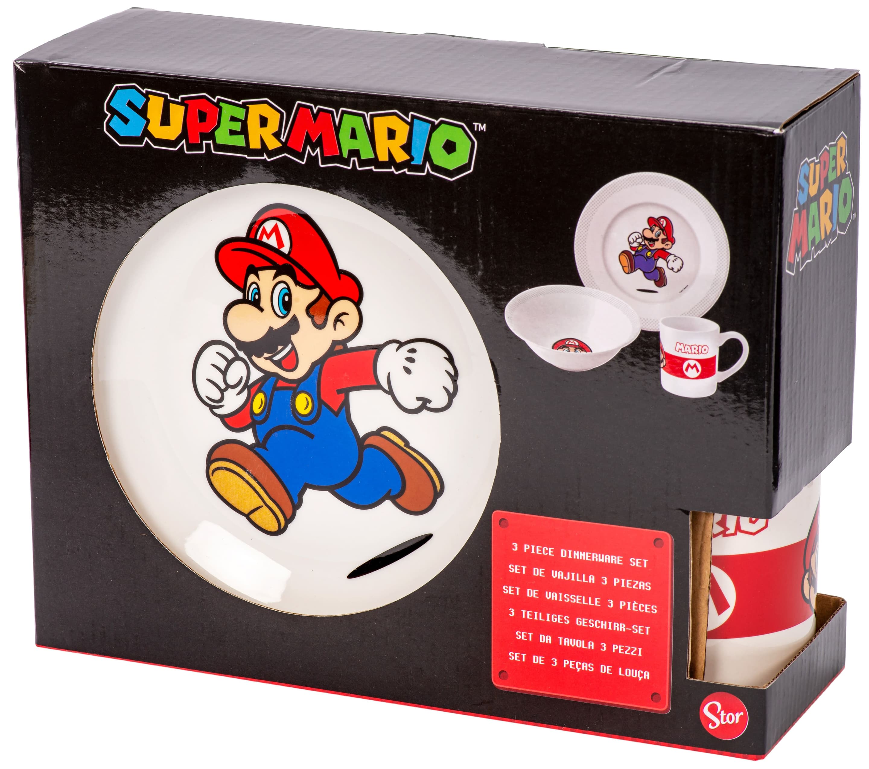 Produktbild Frühstücksset (Schale, Teller, Tasse) - Super Mario 2 von 2
