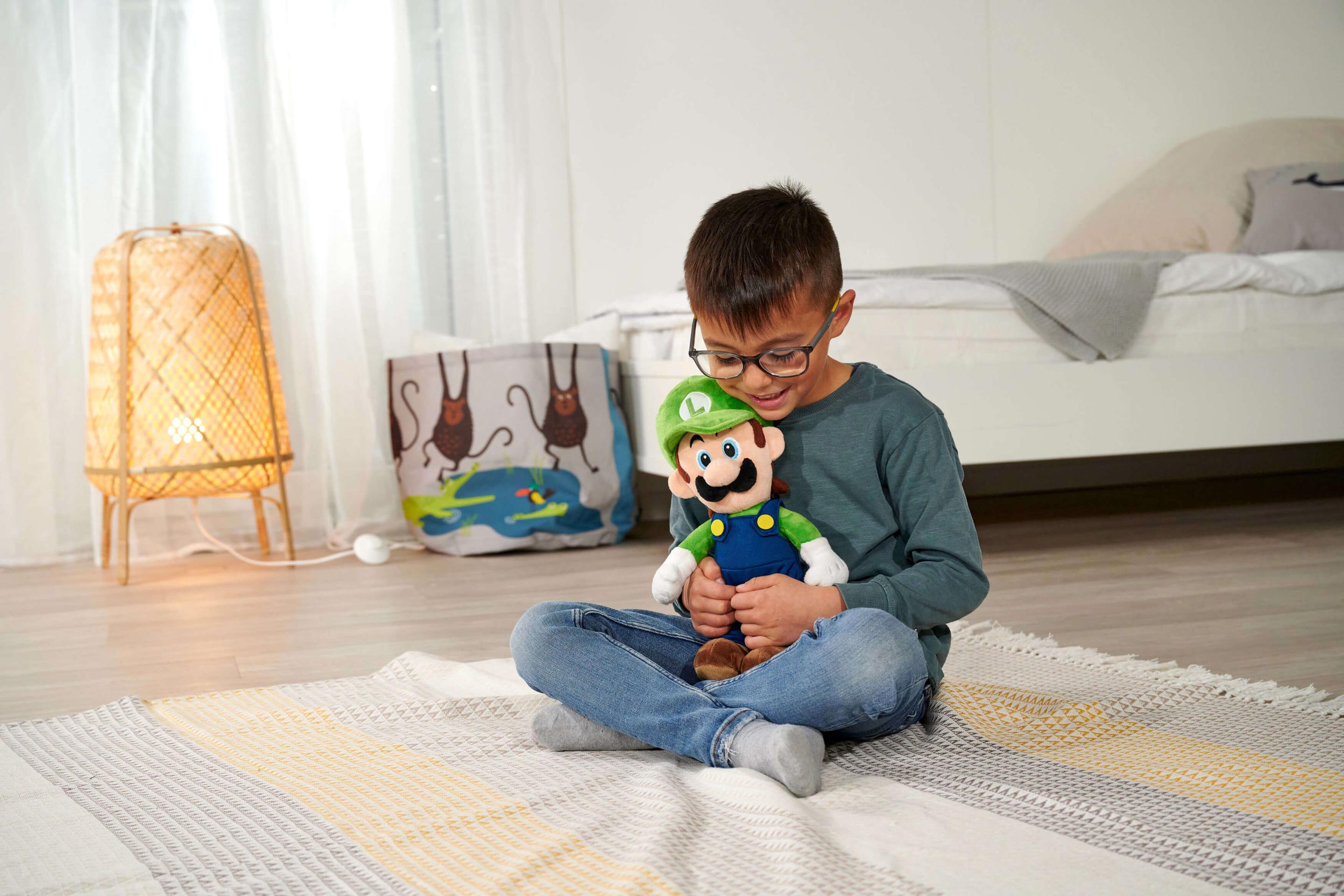 Produktbild Super Mario - Luigi - Plüsch 30 cm 2 von 3
