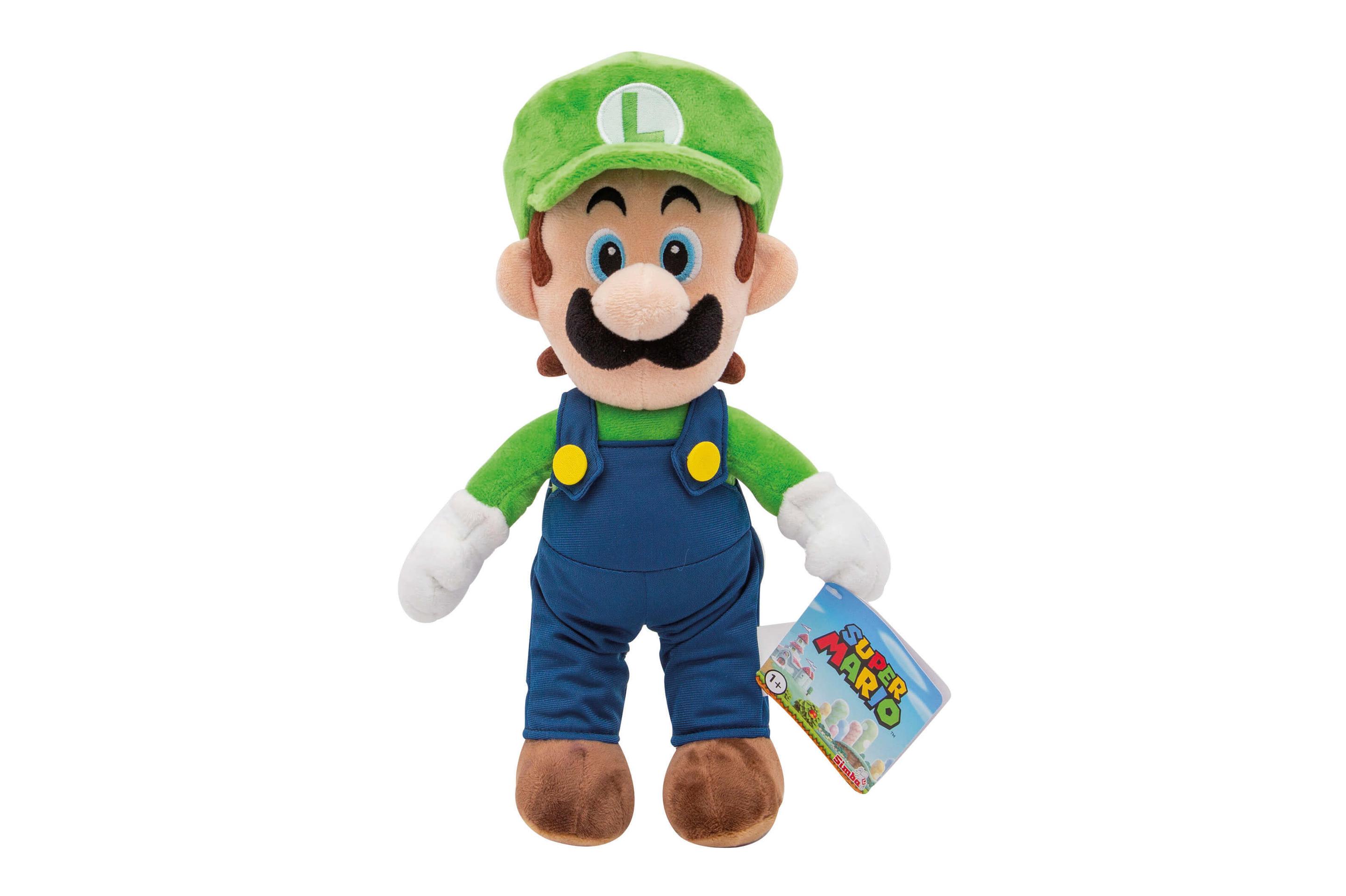 Produktbild Super Mario - Luigi - Plüsch 30 cm 3 von 3