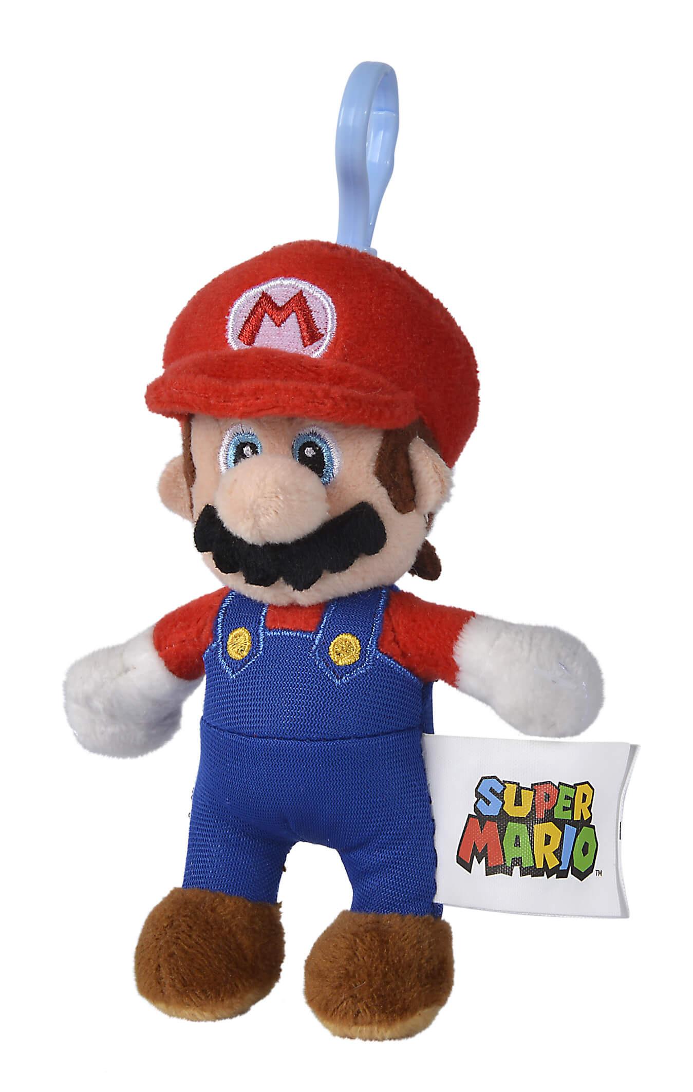 Super Mario - Mario - Plüsch Schlüsselanhänger 15 cm