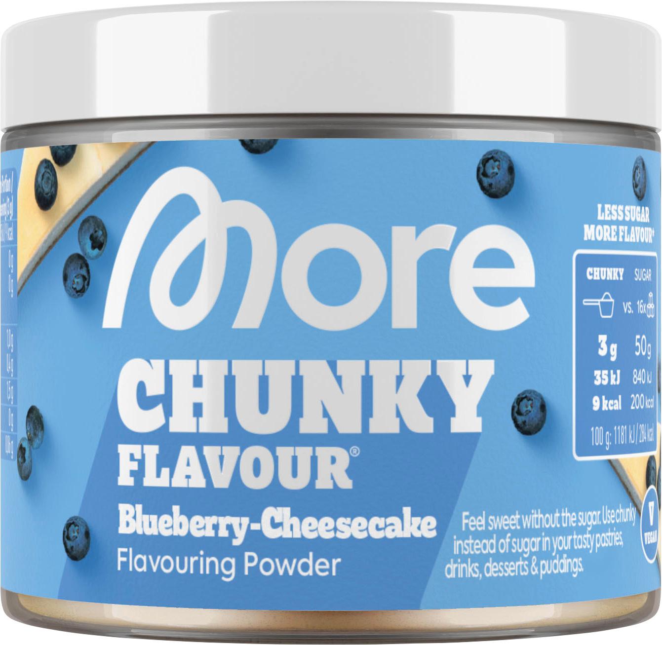 More Chunky Flavour Blueberry Cheesecake vegan