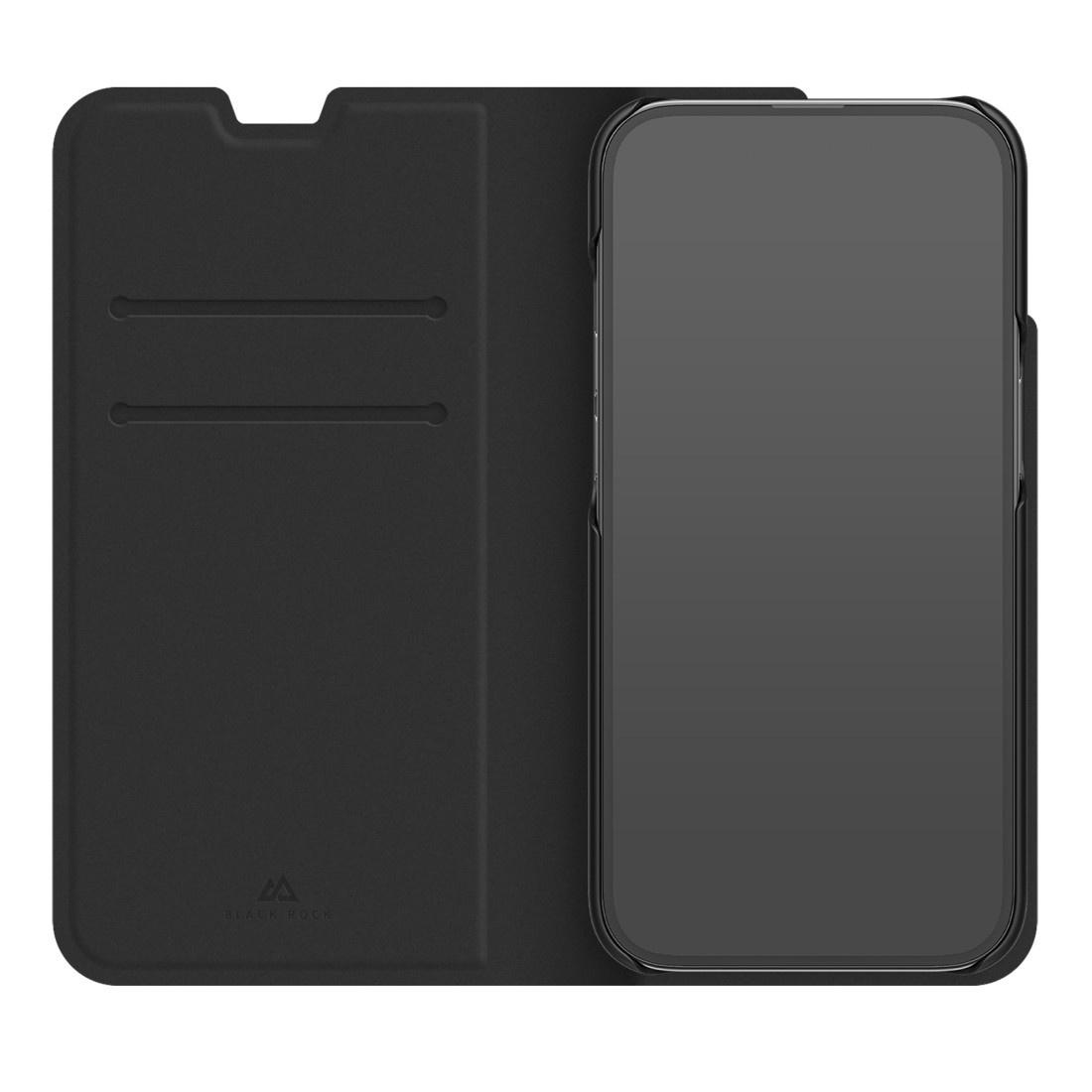 Produktbild BLACK ROCK Booklet"The Classic"für Apple iPhone 14, Schwarz 2 von 2