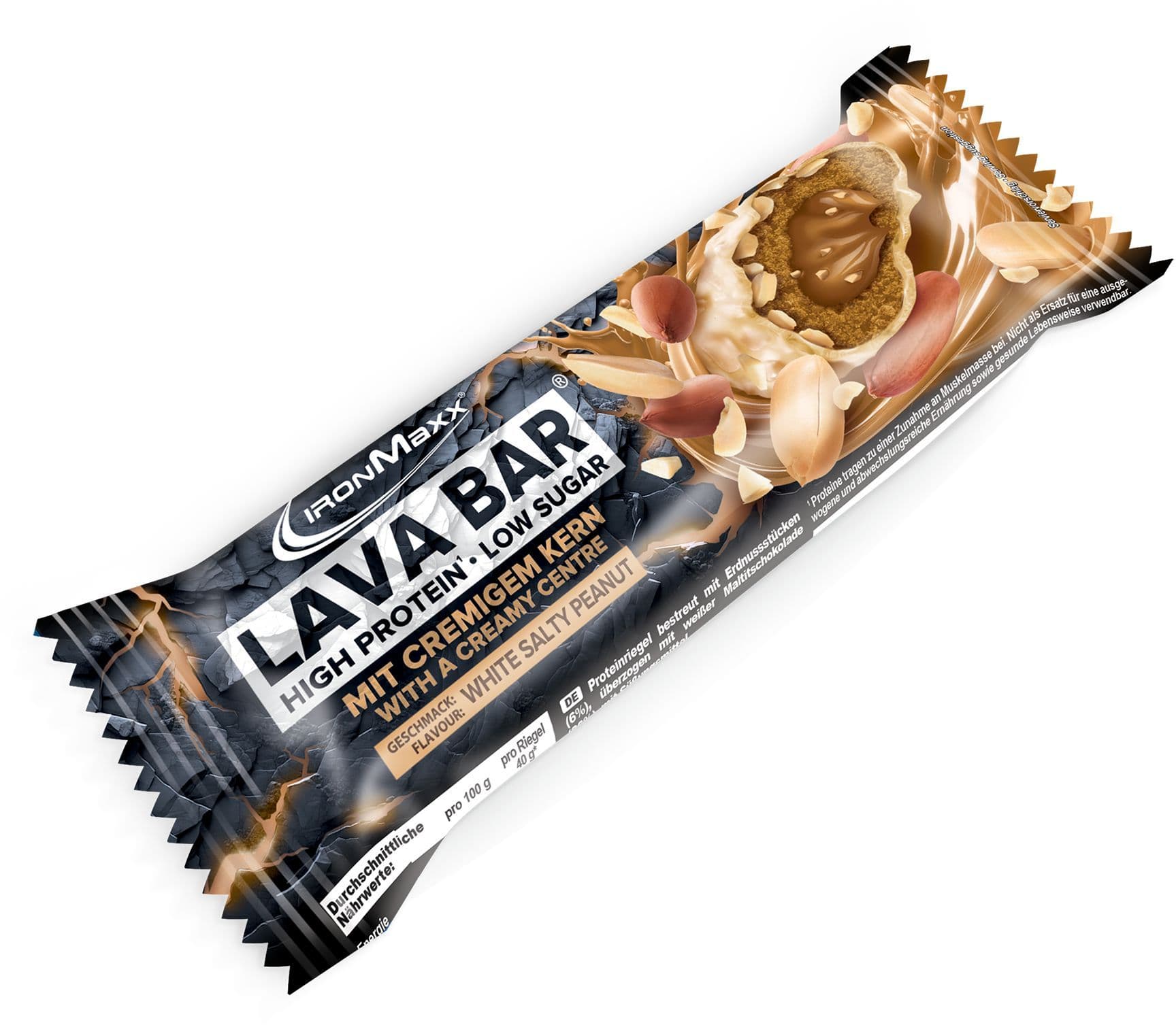 IronMaxx® Lava Bar White Salty Peanut