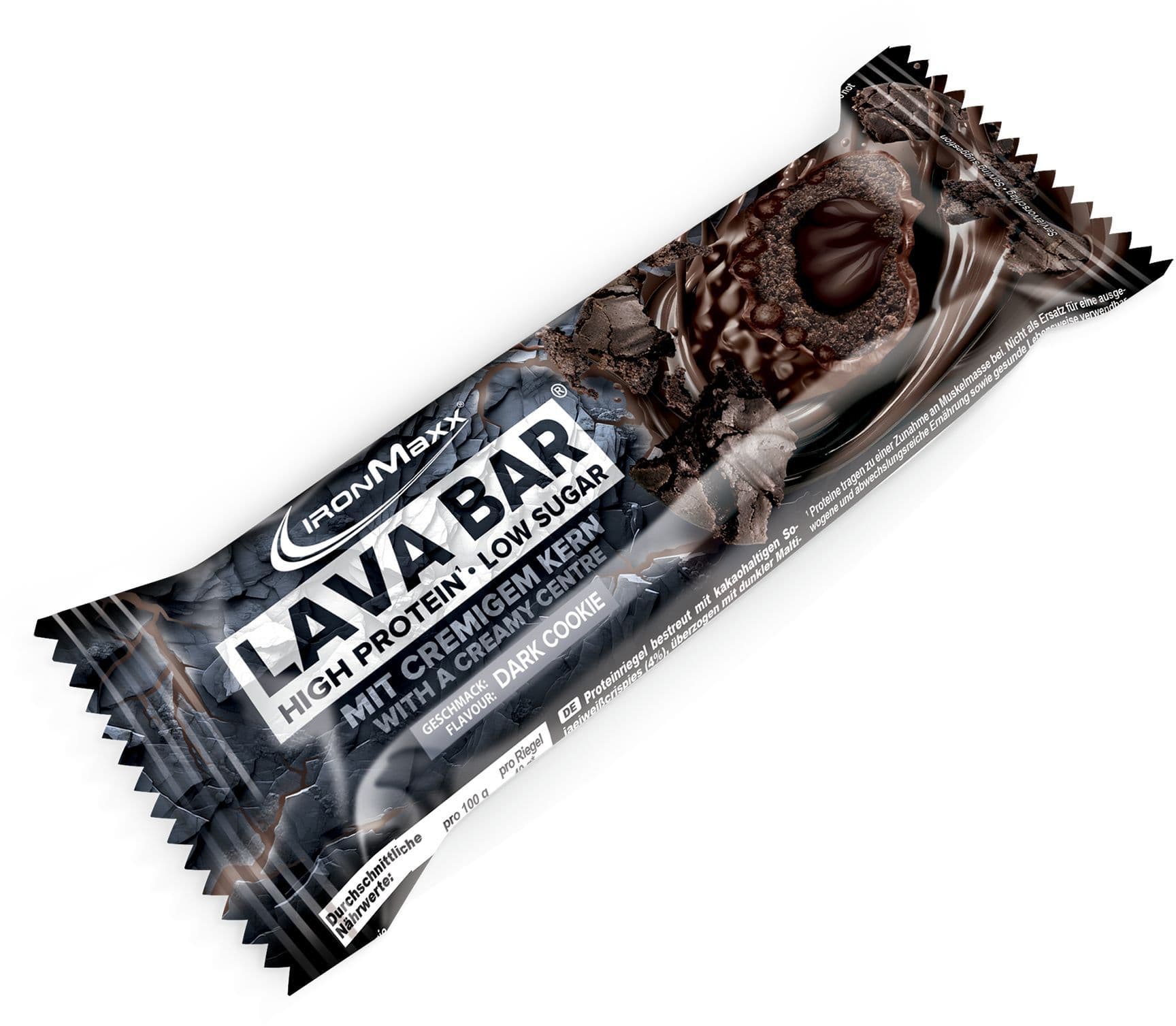IronMaxx® Lava Bar Dark Cookie