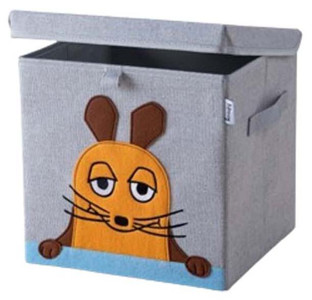 Produktbild Lifeney Aufbewahrungsbox mit Deckel Die Maus 30x30x30cm 2 von 3