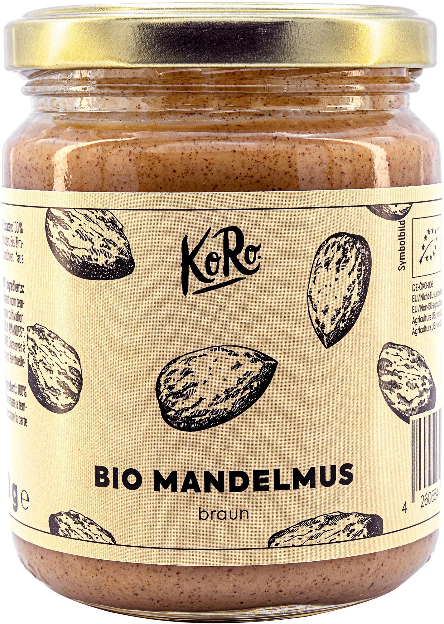 KoRo Bio Mandelmus braun