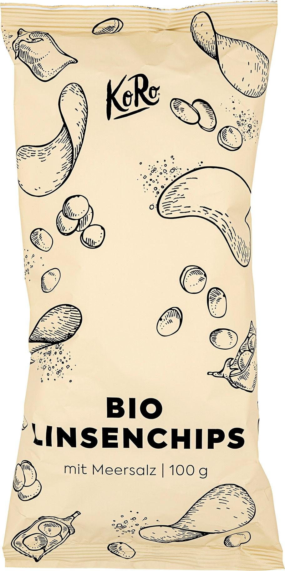 KoRo Bio Linsenchips Meersalz