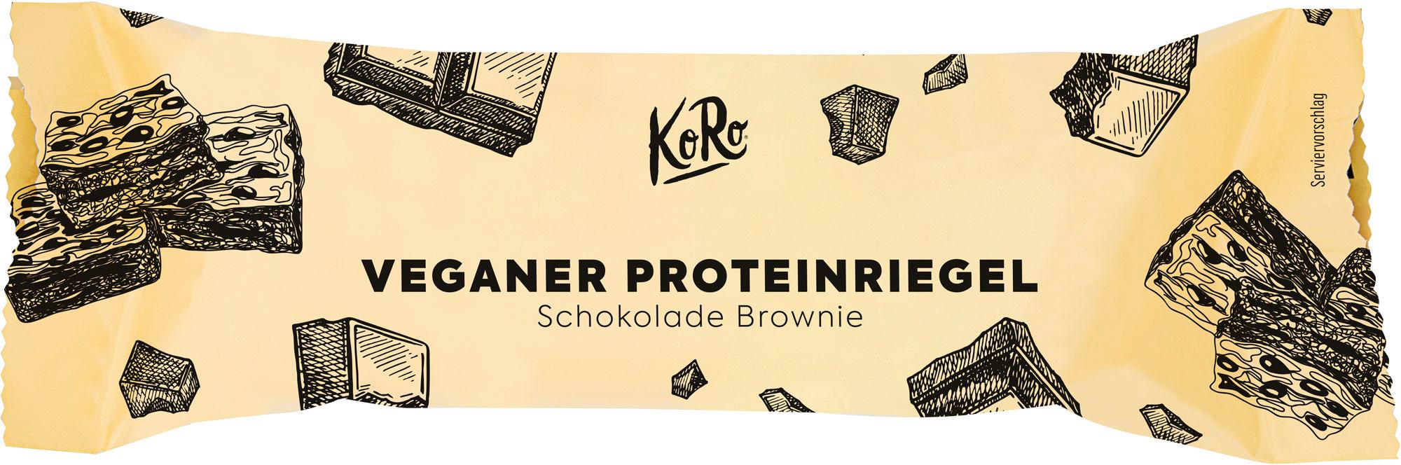KoRo Proteinriegel Schokolade&Brownie