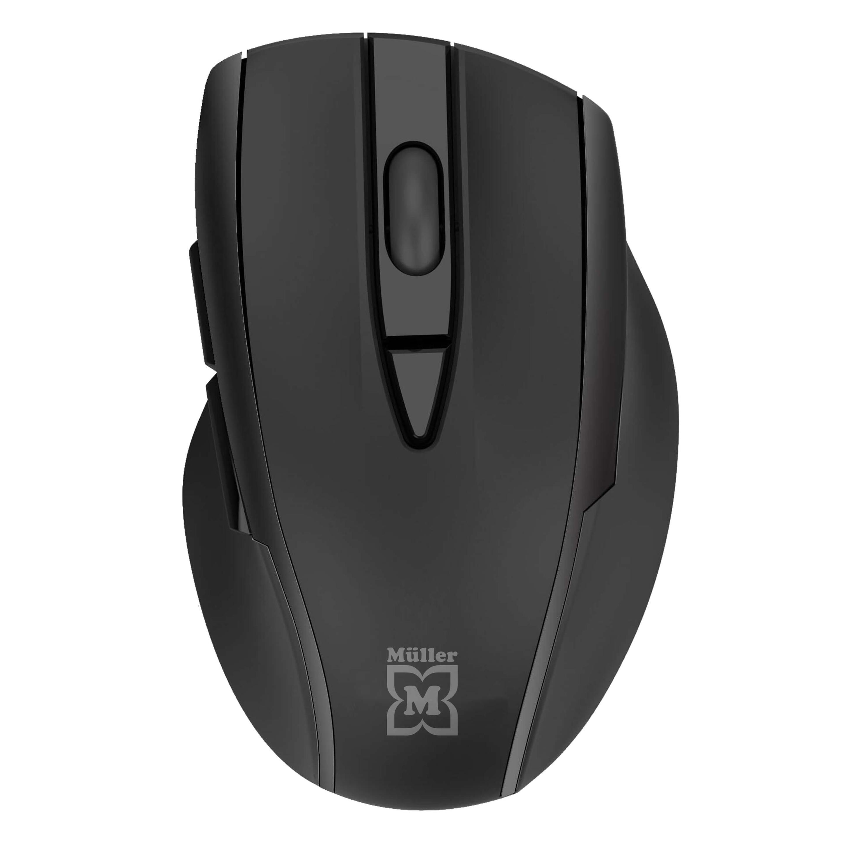 Produktbild Müller 5-Tasten Bluetooth® Maus mit optischem Sensor, schwarz 2 von 2