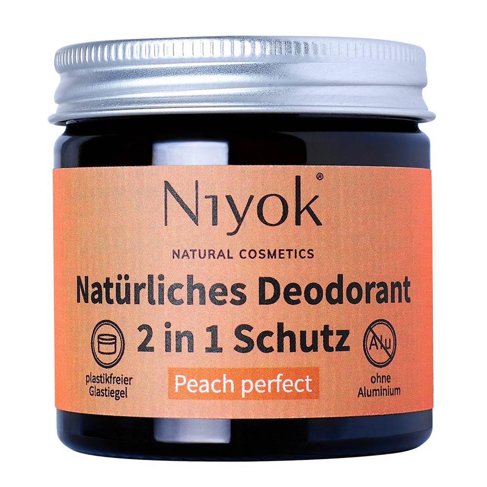 Niyok 2 in 1 Deodorant Creme Anti-Transpirant Peach Perfect