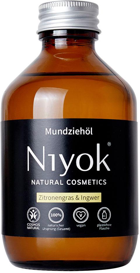 Niyok Mundziehöl aus Kokosöl - Zitronengras&Ingwer