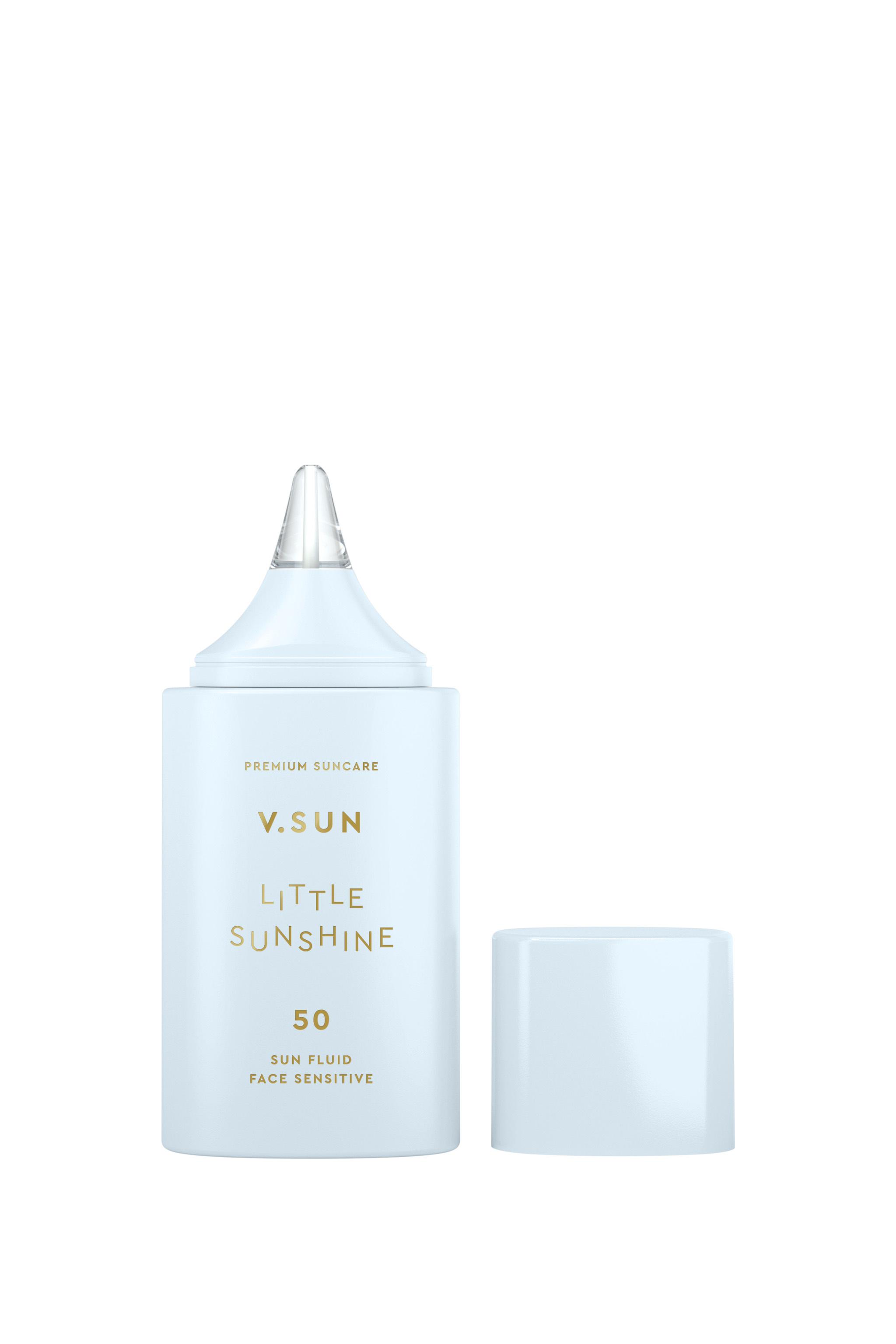 Produktbild V.SUN Gesichts-Sonnenschutz Fluid Parfümfrei SPF 50 3 von 3