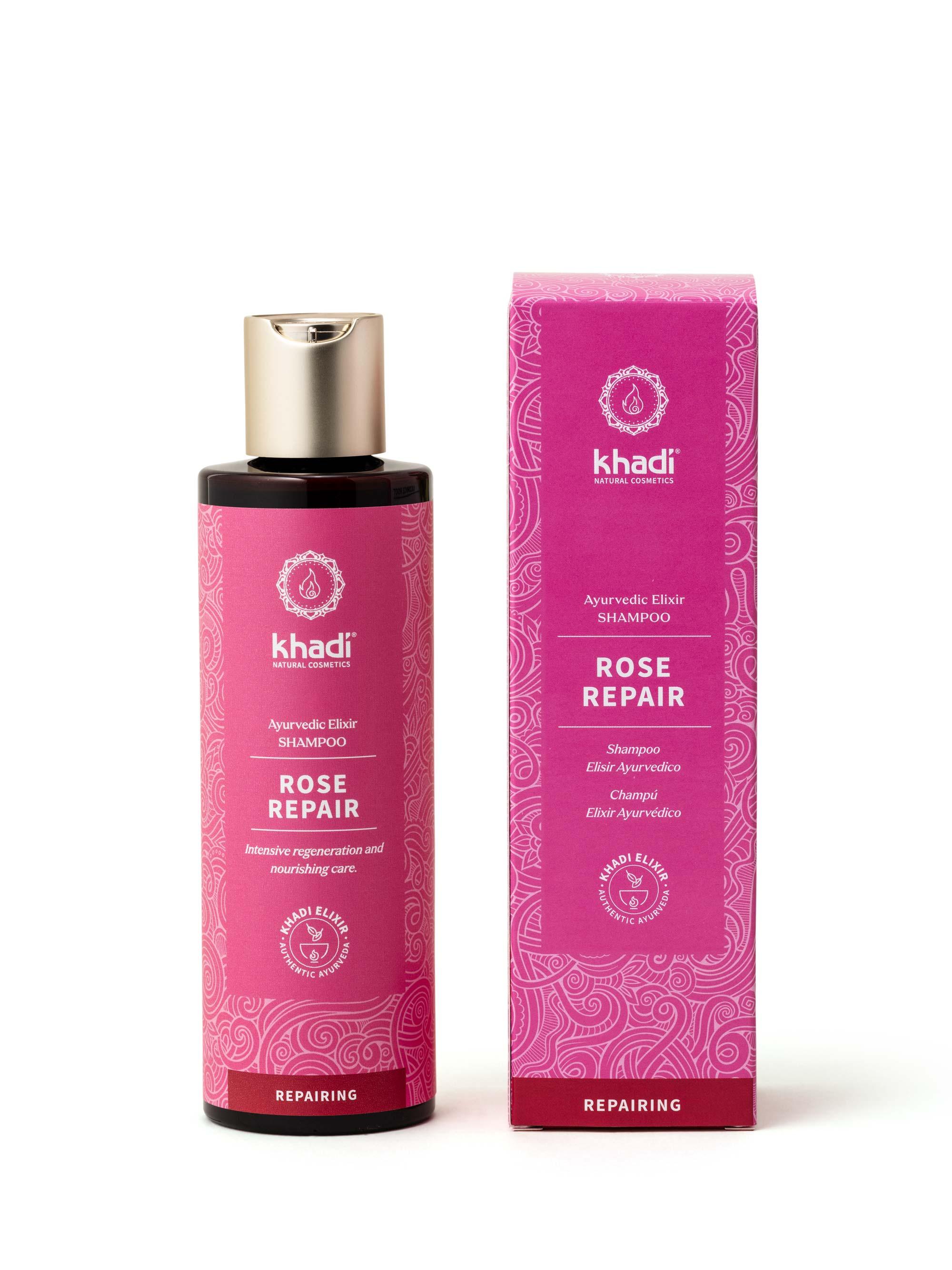 Produktbild khadi Ayurvedic Elixir Shampoo Rose Repair 2 von 2