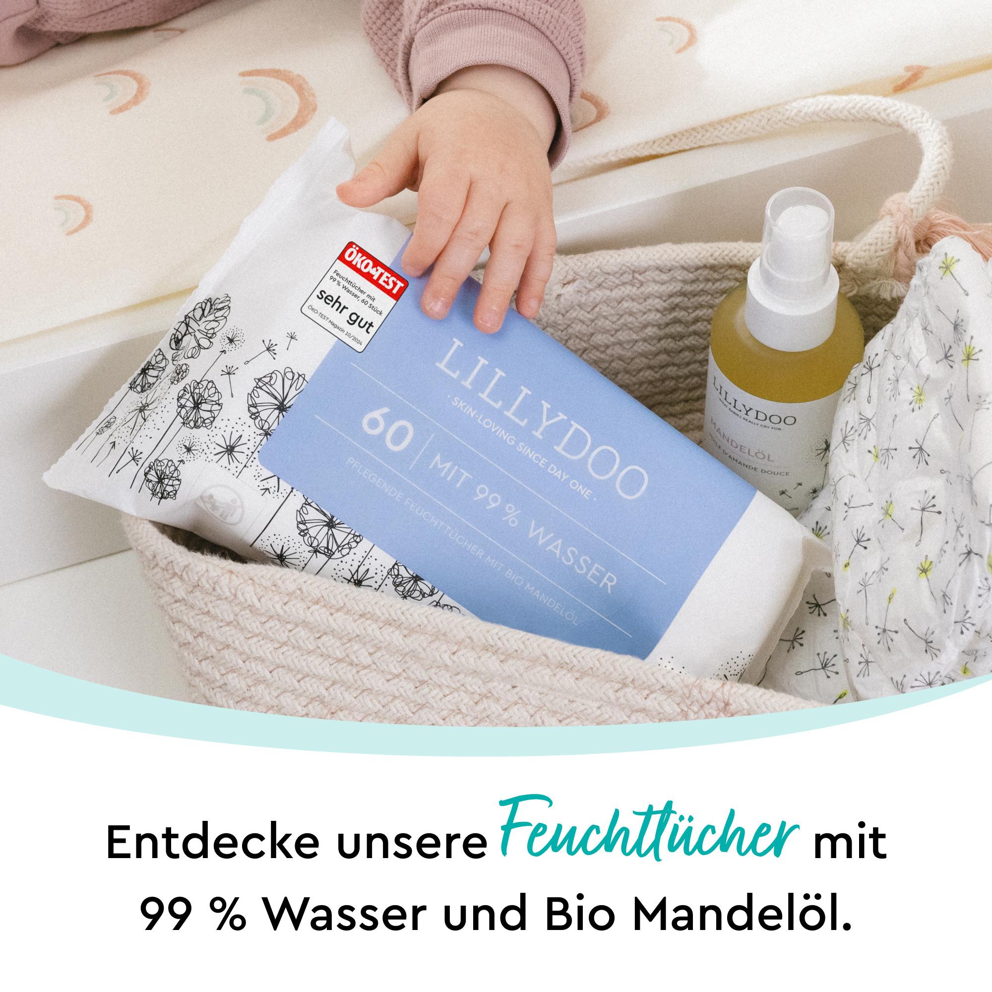 Produktbild LILLYDOO Feuchttücher mit 99 % Wasser 6 von 7