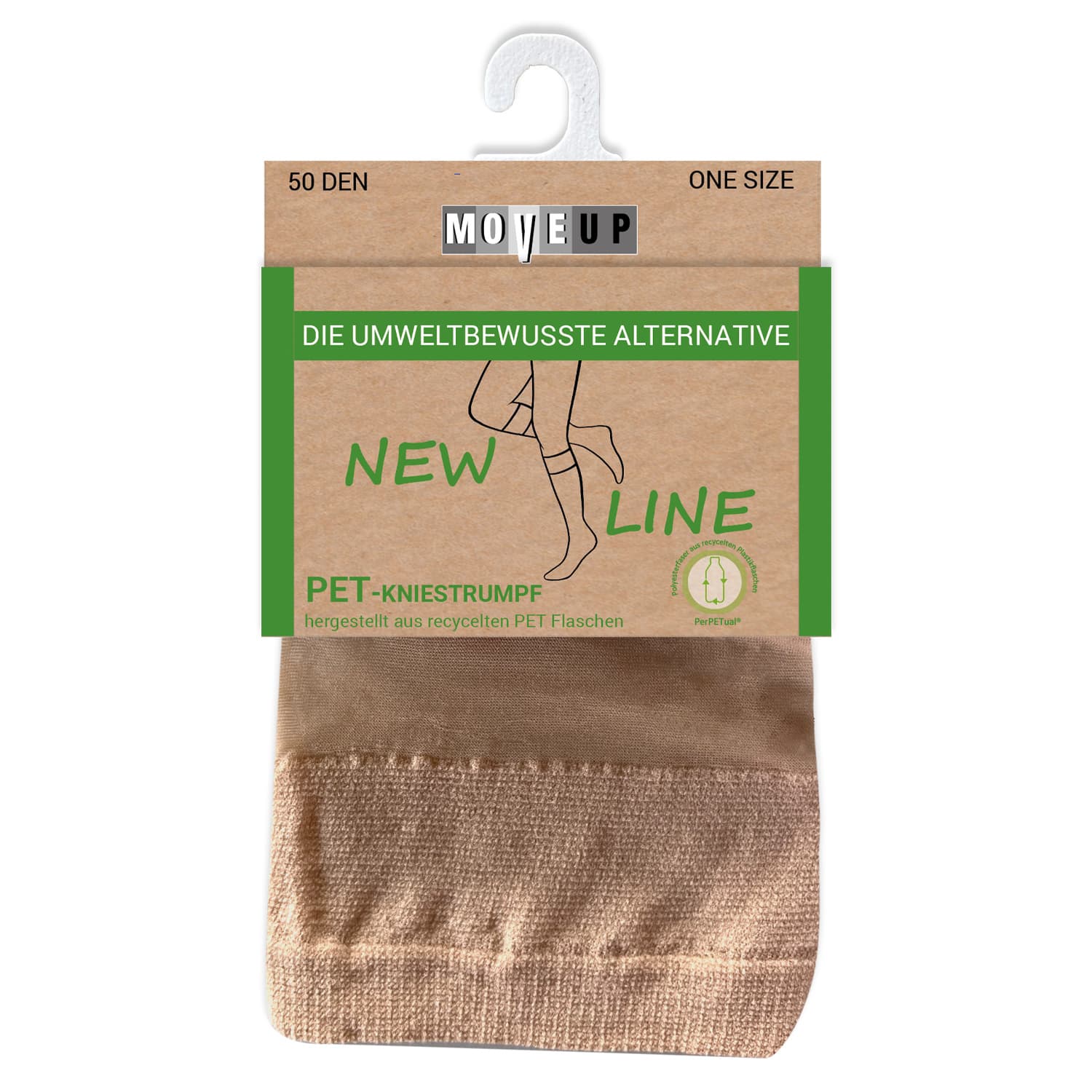 Produktbild Move Up NEW LINE Damen Kniestrümpfe PERPETUAL 50 DEN 2 von 2