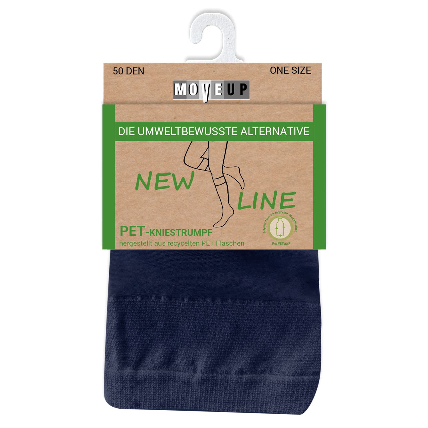 Produktbild Move Up NEW LINE Damen Kniestrümpfe PERPETUAL 50 DEN 2 von 2