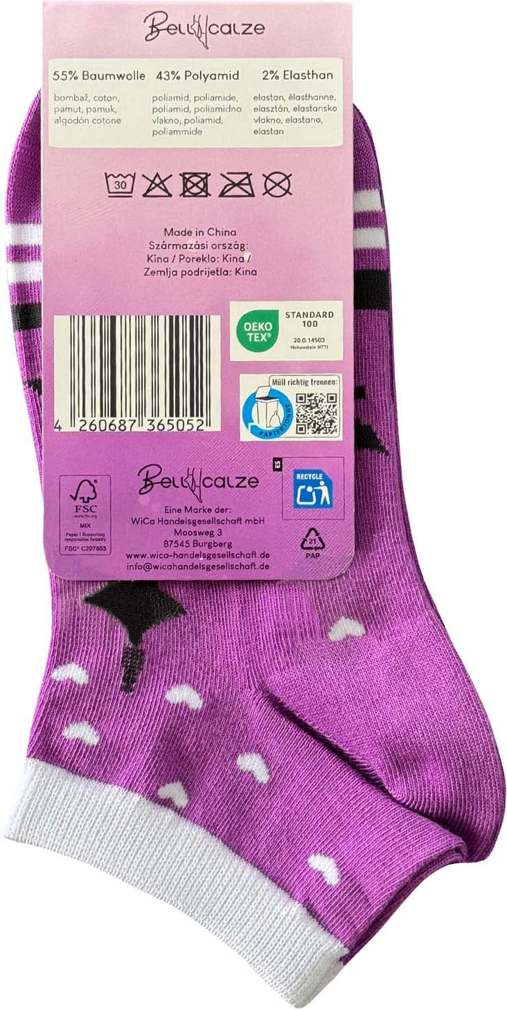Produktbild Damen Sneaker Socken Travel Socks 2er Pack 3 von 3