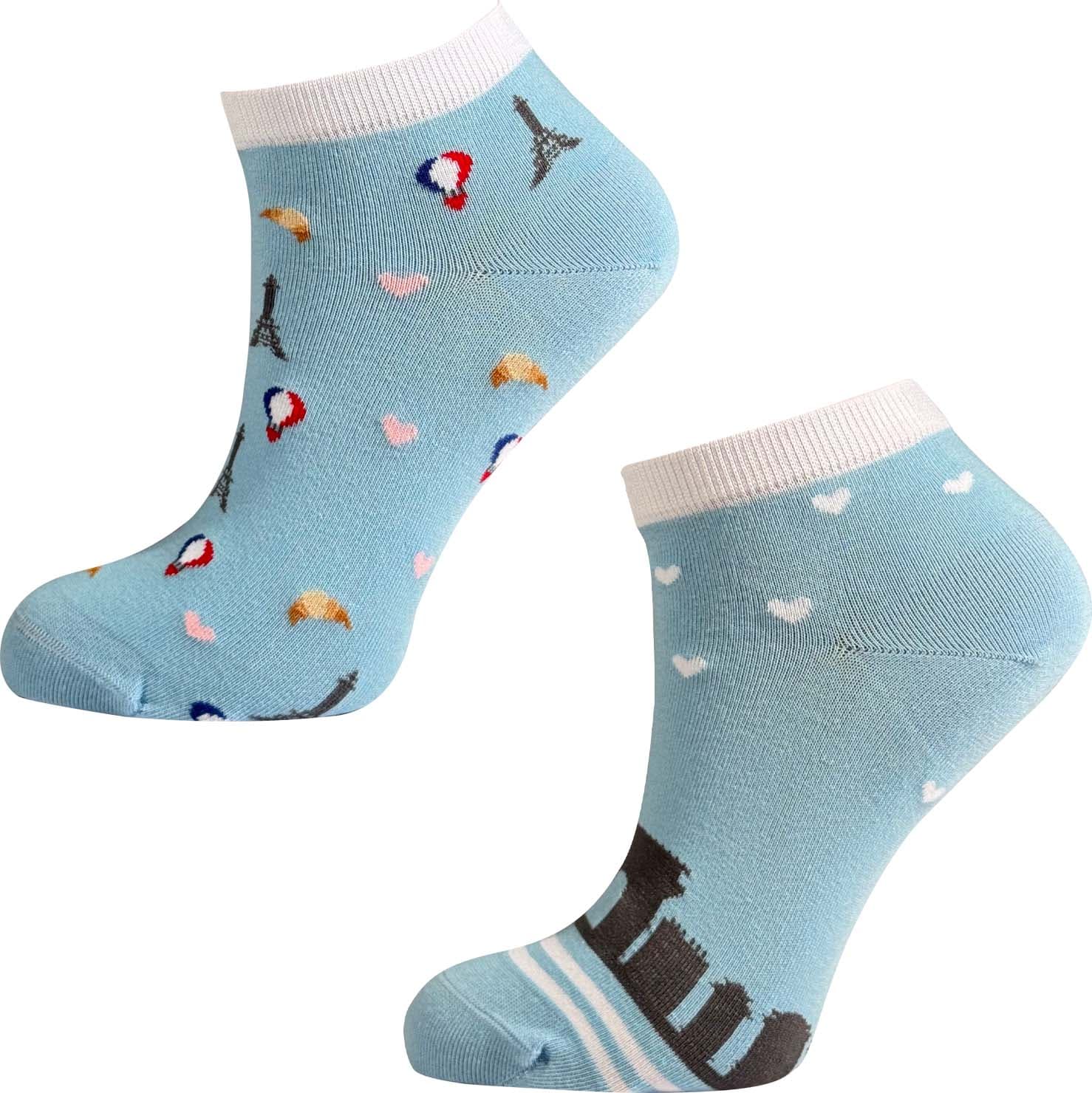 Damen Sneaker Socken Travel Socks 2er Pack