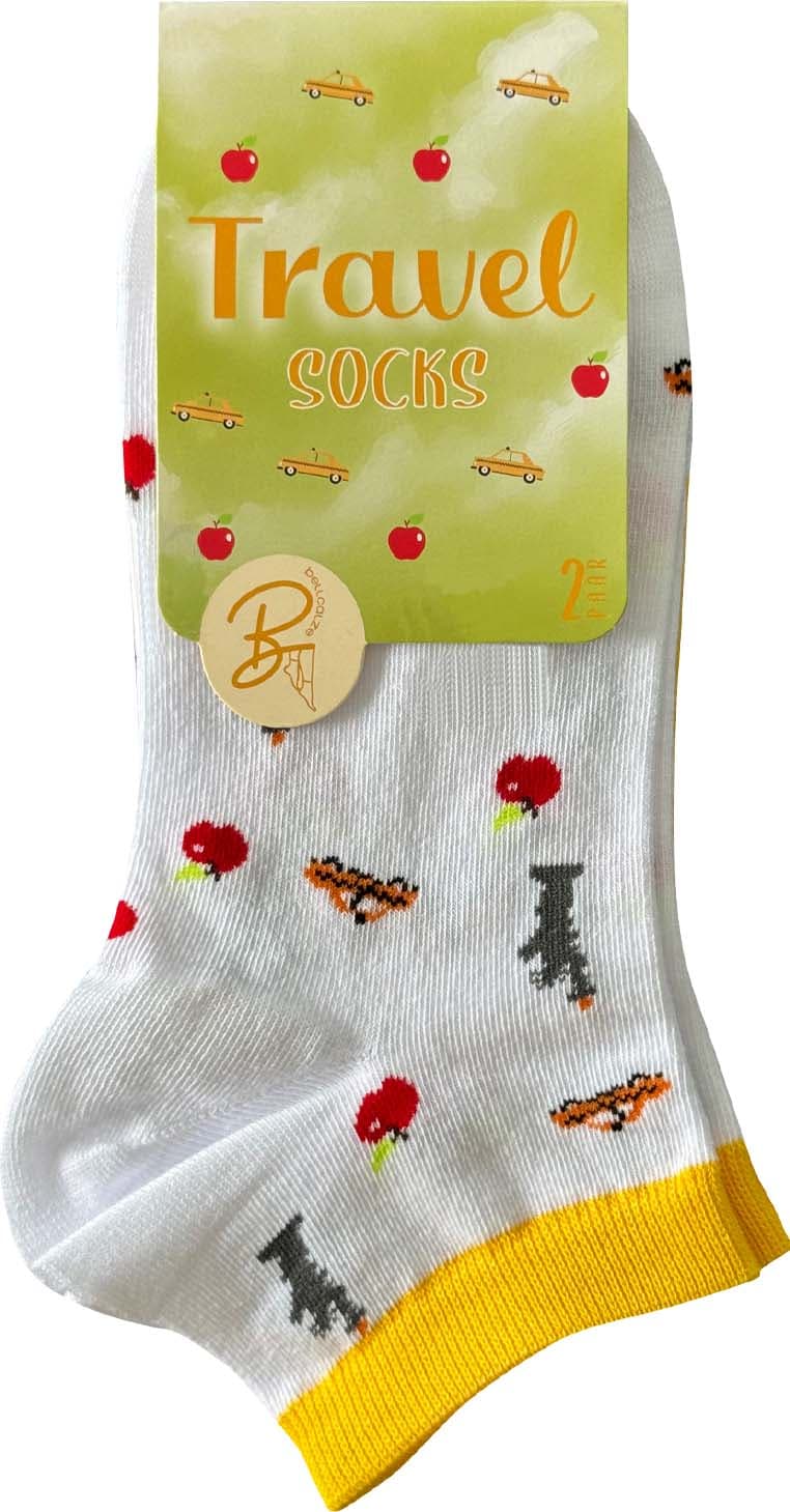 Produktbild Damen Sneaker Socken Travel Socks 2er Pack 2 von 3