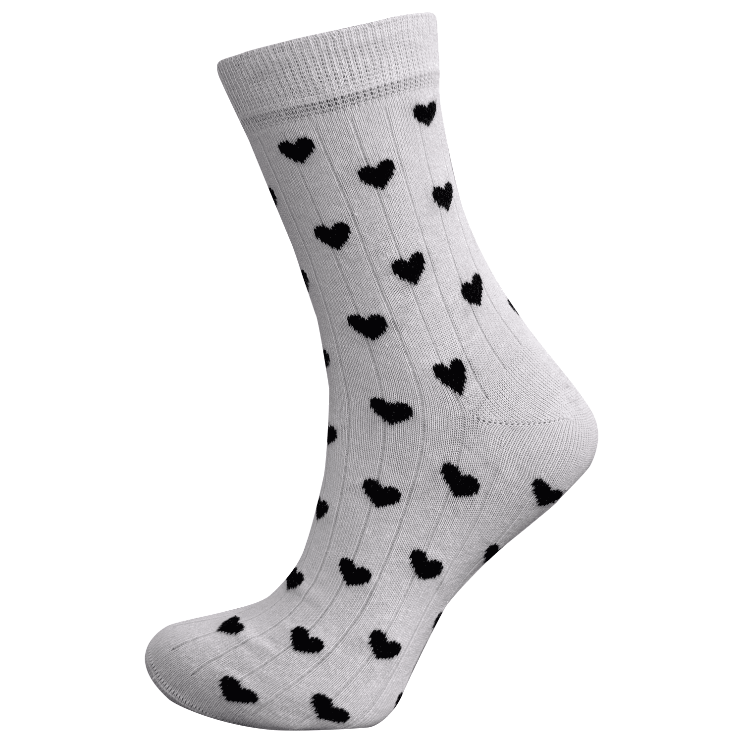 MOVE UP New Line Damen Ripp-Söckchen Herzen