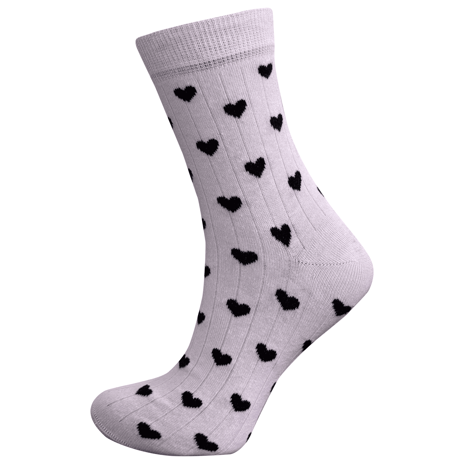 MOVE UP New Line Damen Ripp-Söckchen Herzen