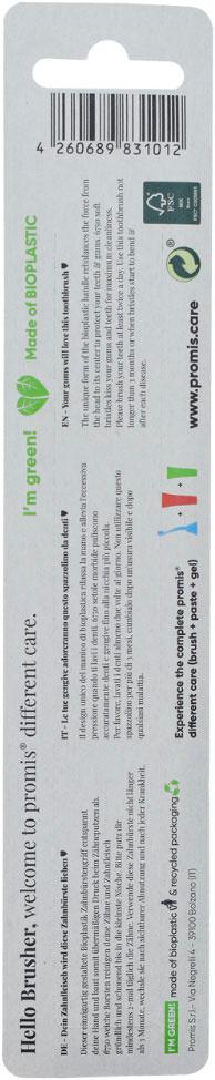 Produktbild promis Nachhaltige Zahnbürste Rainbow Weich 2 von 4