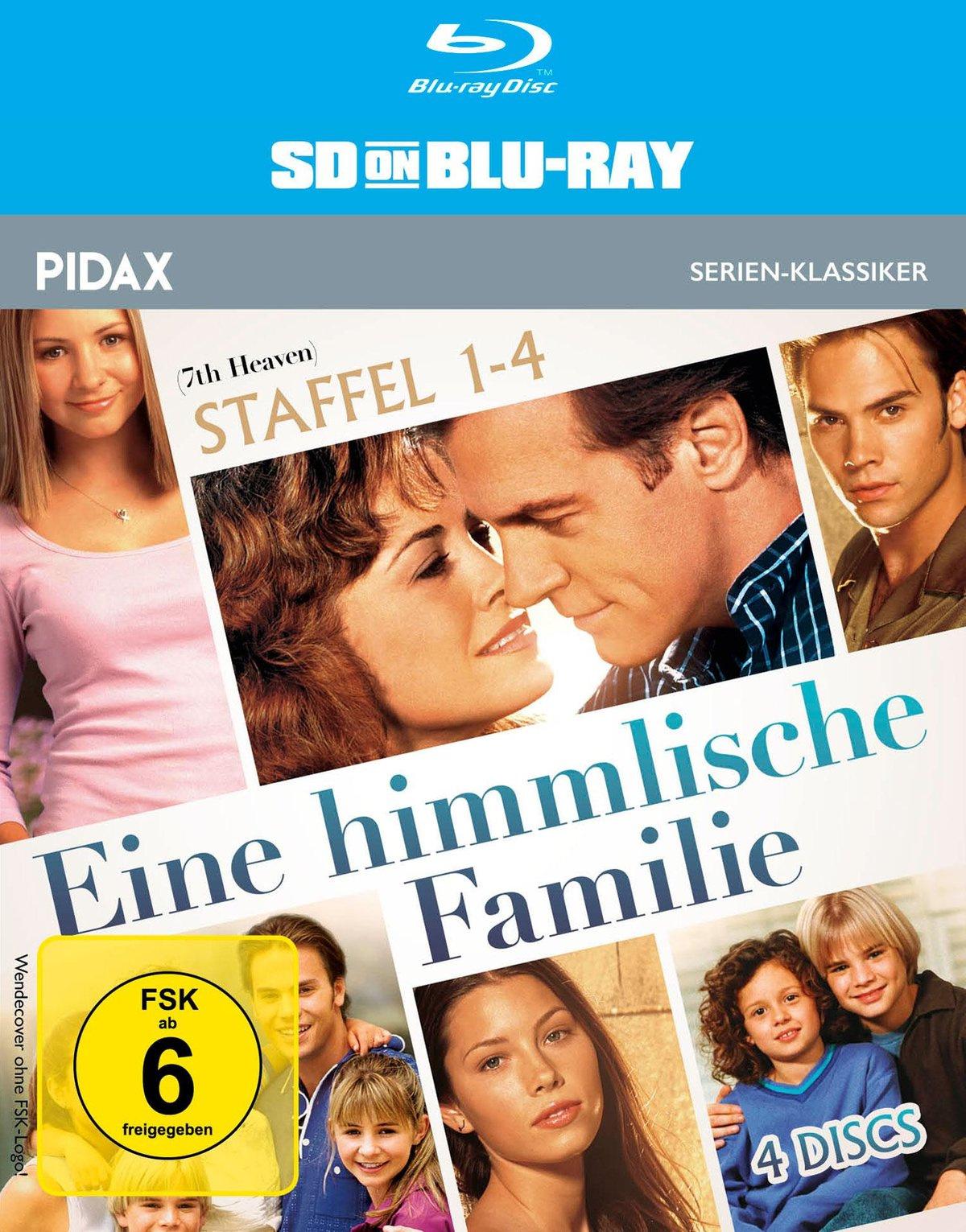 Eine himmlische Familie (7th Heaven), Box 1, Staffel 1 - 4 / Die ersten 4 Staffeln der Kultserie (SD on Blu-ray)  [4 BRs]