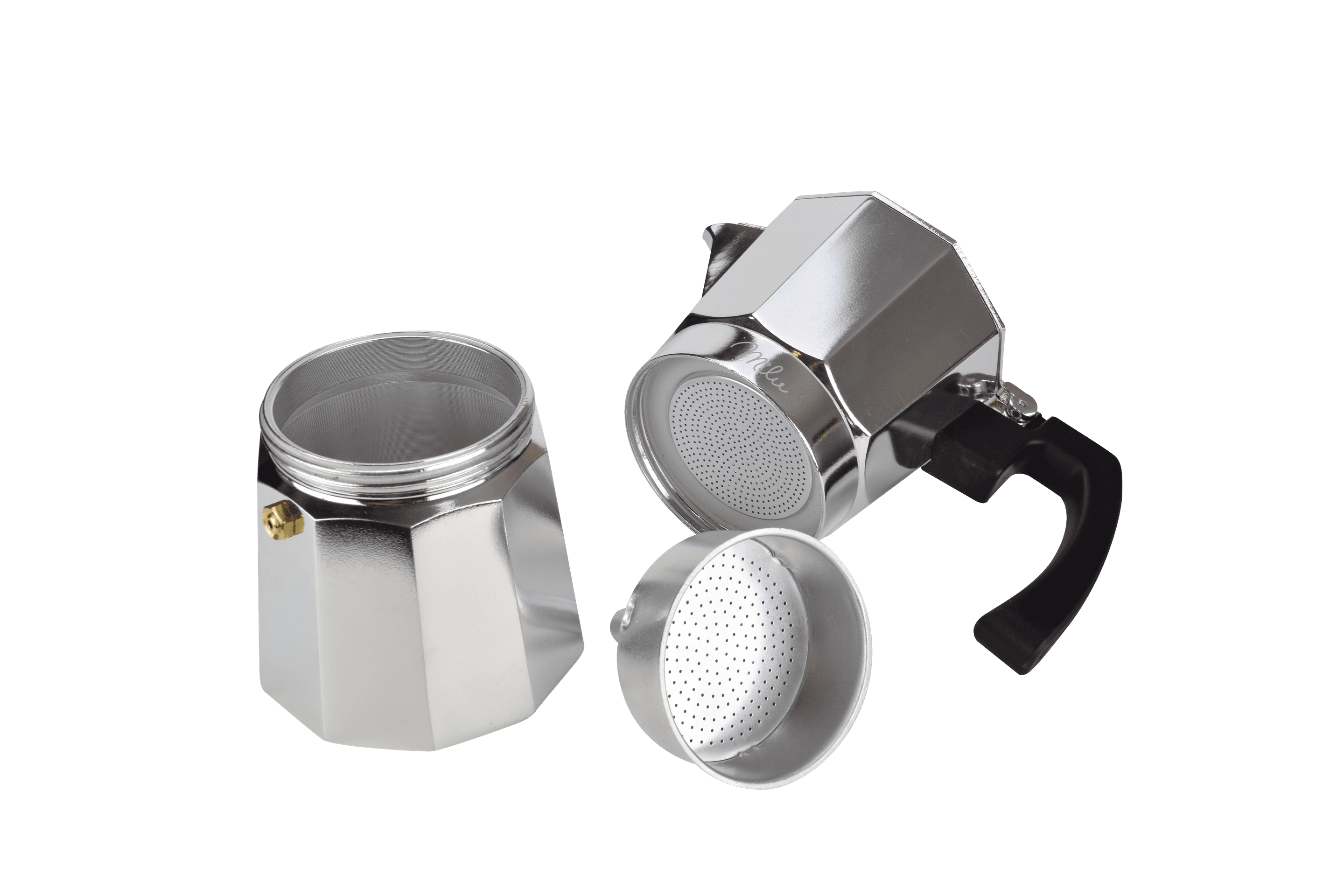 Produktbild Milu Aluminium Espressokocher-Set 5-tlg. 2 von 5