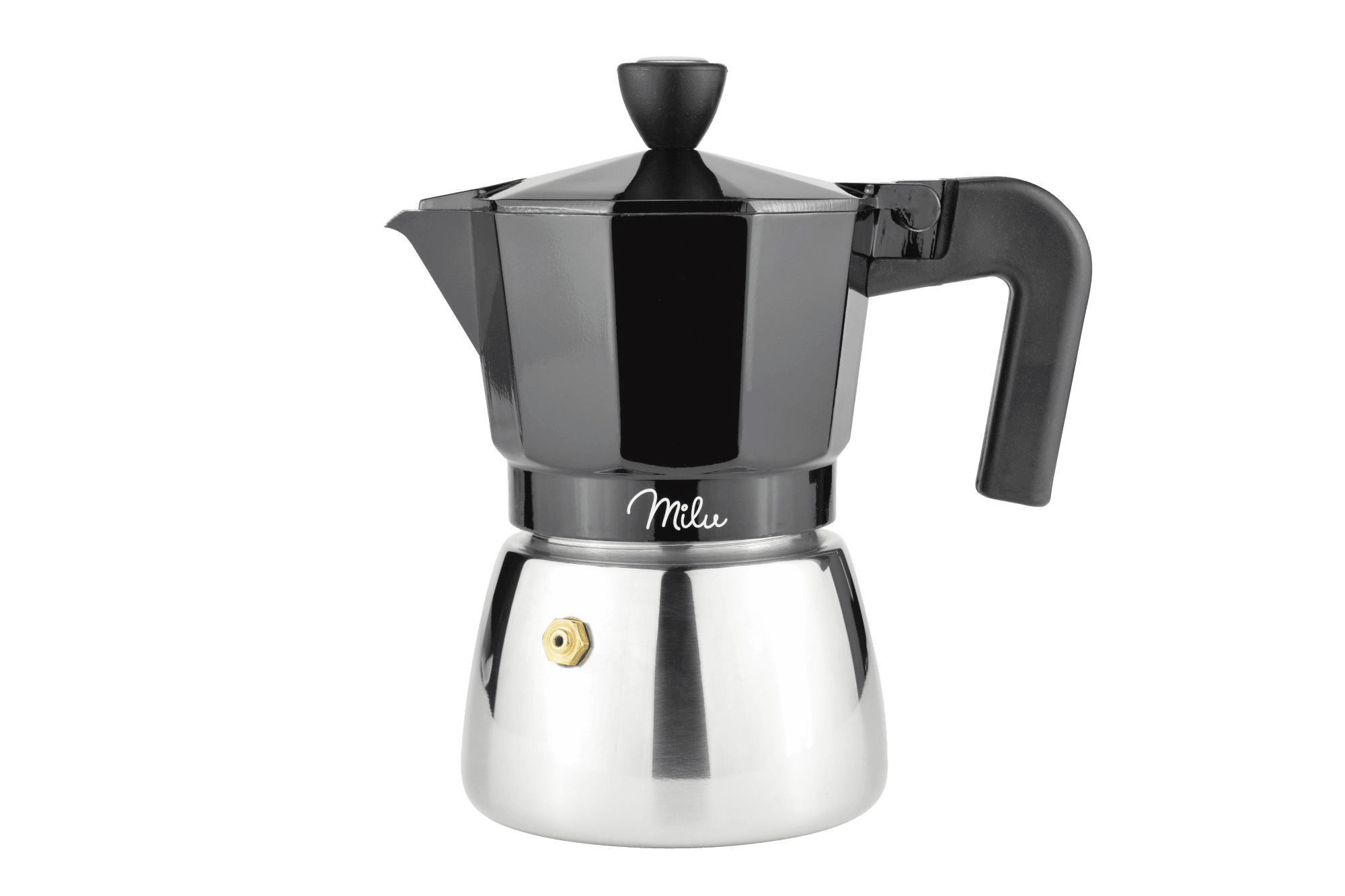 Milu Aluminium Induktion Espressokocher-Set 5-tlg.