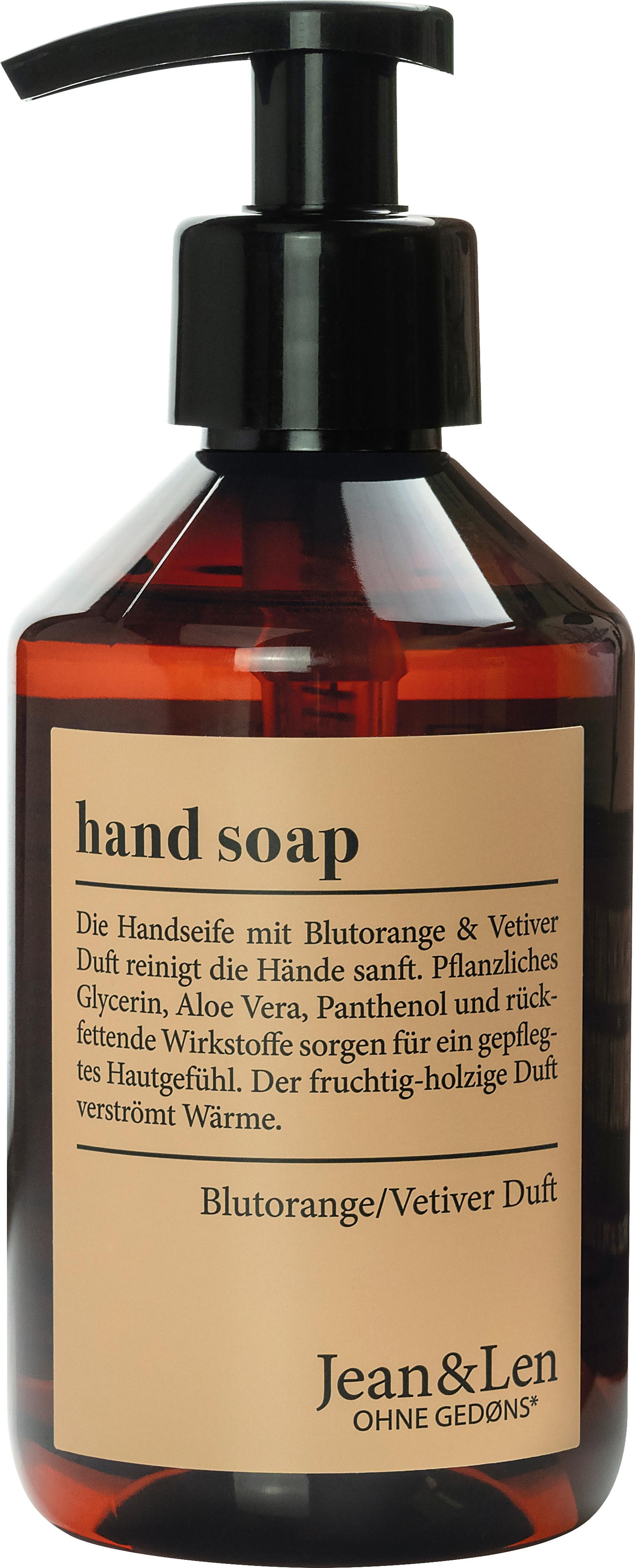 Jean&Len Flüssigseife Blutorange&Vetiver