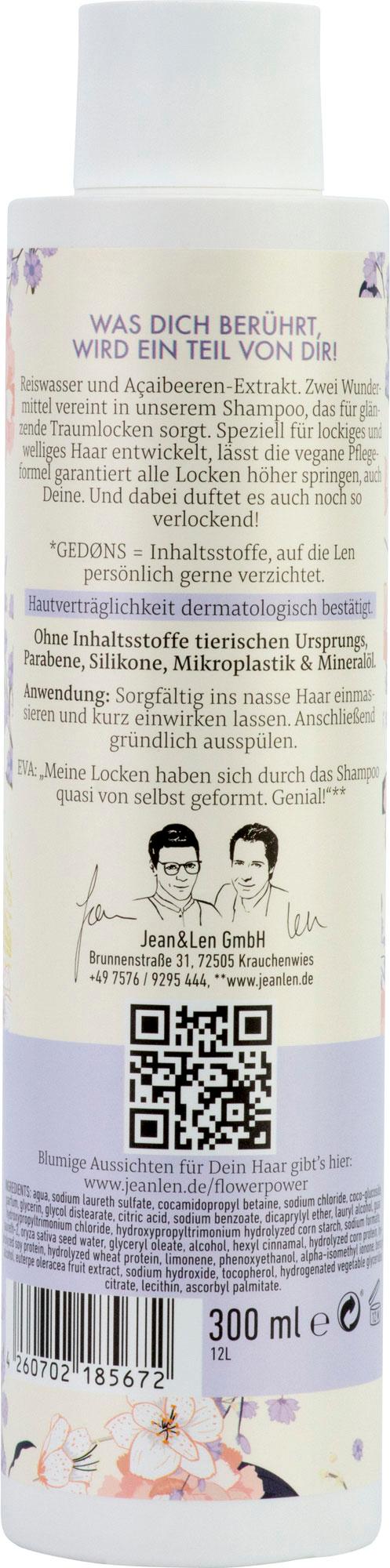 Produktbild Jean&Len Shampoo Traumlocken Reiswasser&Acaibeere 2 von 2