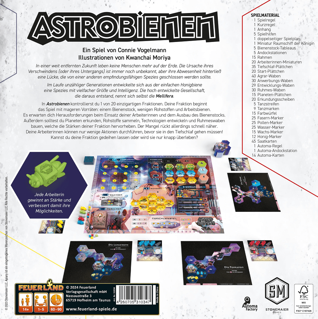Produktbild Feuerland Spiele - Astrobienen 2 von 3