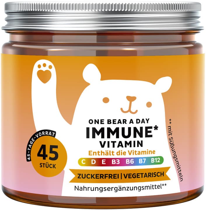 bears with benefits One Bear a Day Immune Vitamin