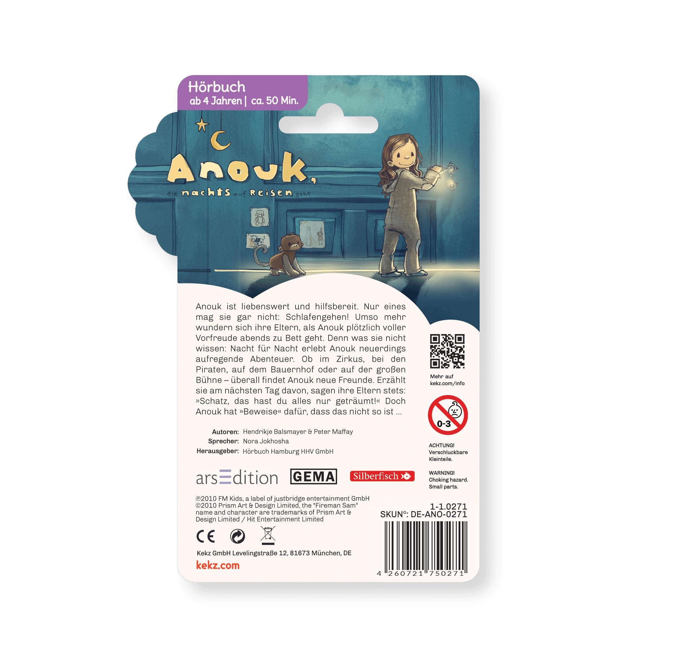 Produktbild Anouk, die nachts auf Reisen geht als Kekz 2 von 3