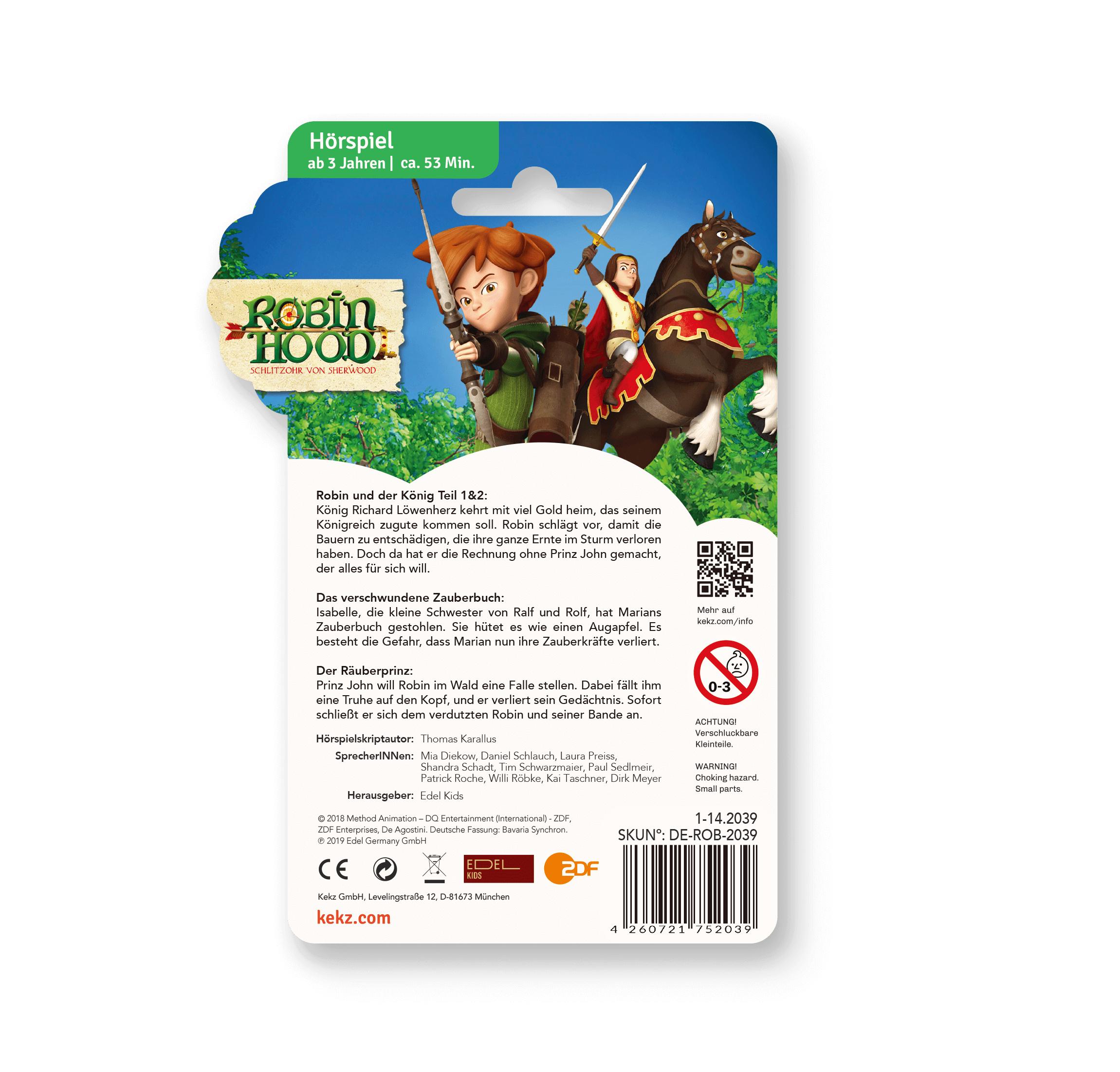 Produktbild Robin Hood - Kekz 1: Robin und der König 2 von 3