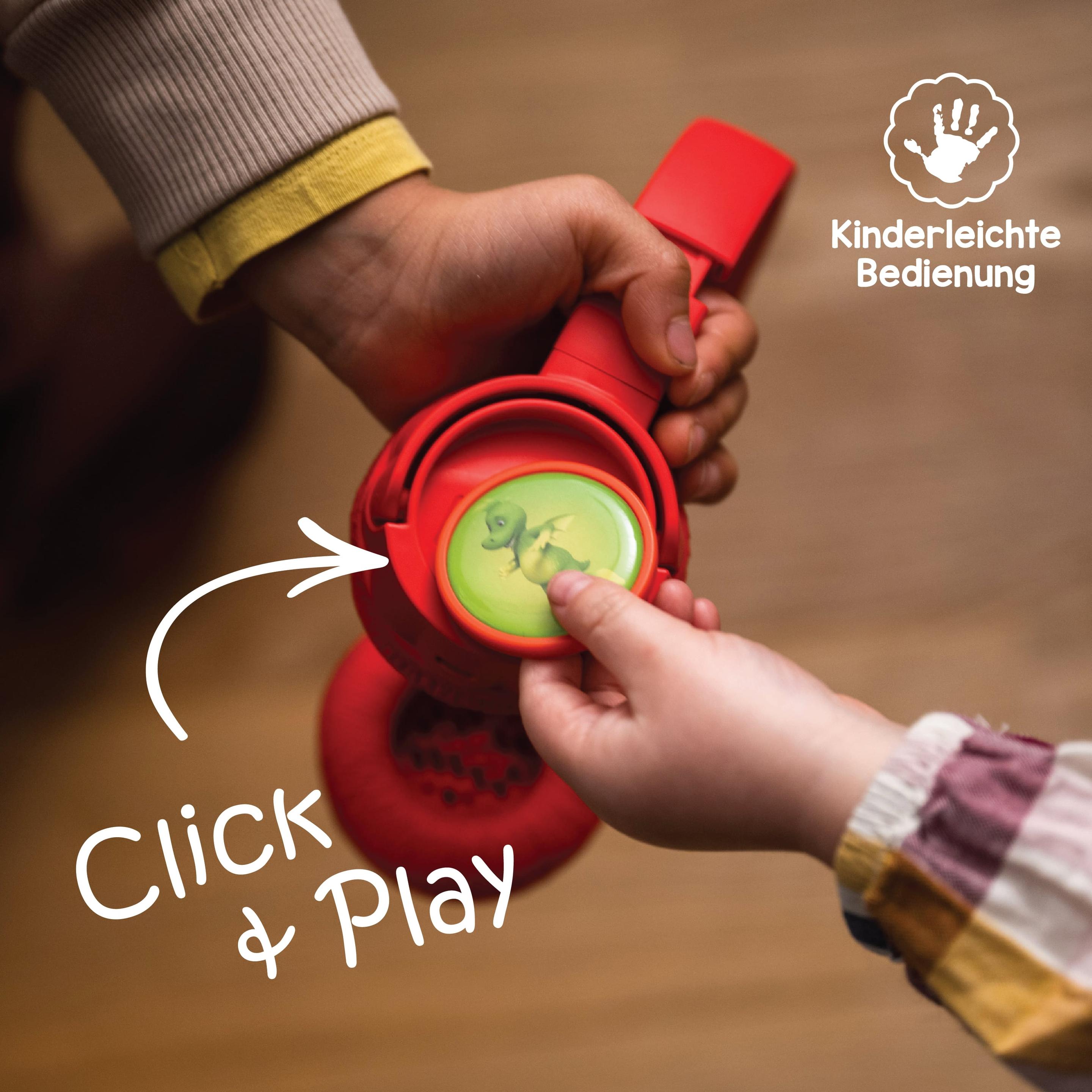 Produktbild Kekz Hörer (rot) + 2 Chips 2 von 5