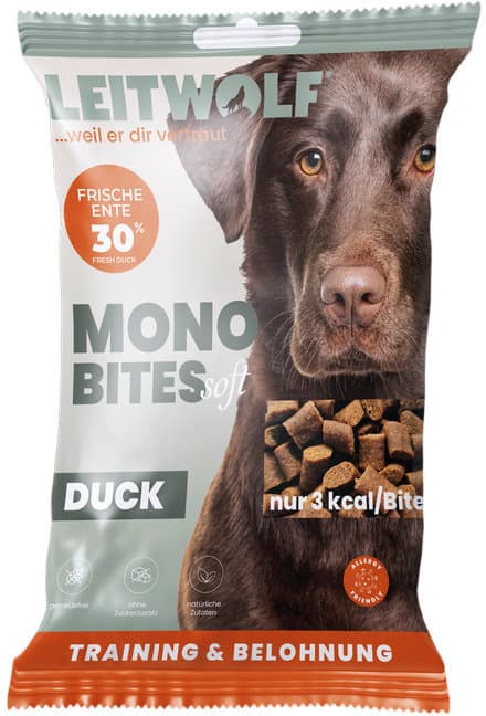 LEITWOLF Hundesnack Mono Bites Duck