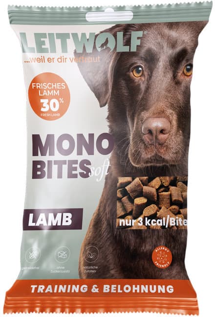LEITWOLF Hundesnack Mono Bites Lamb