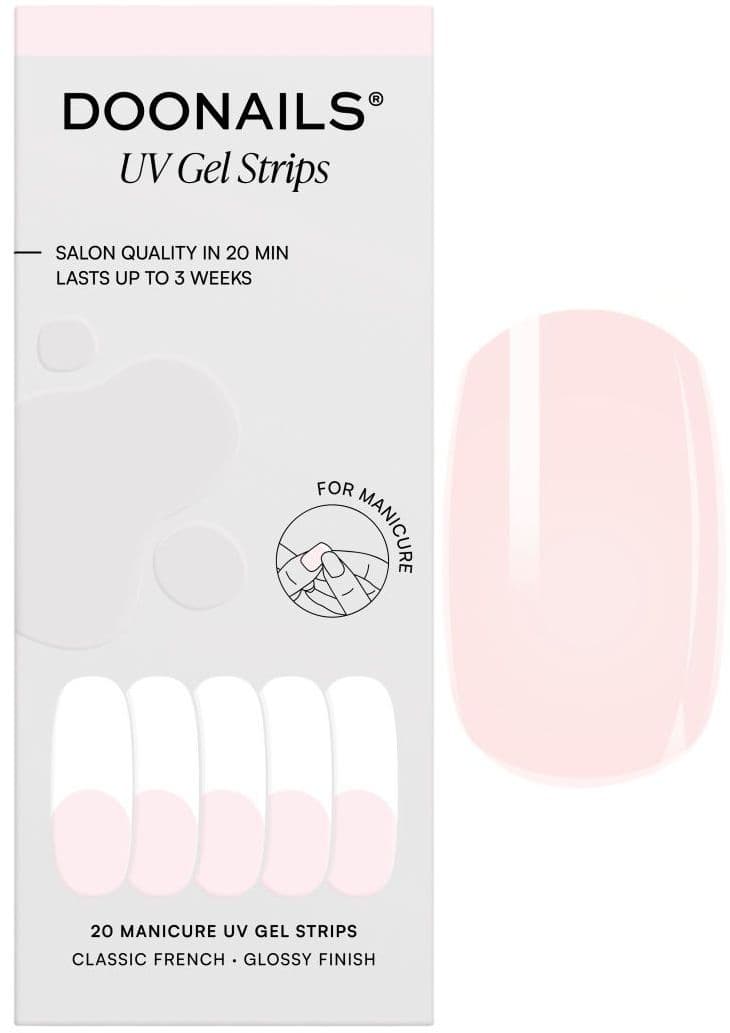 DOONAILS Classic French Gel Strips