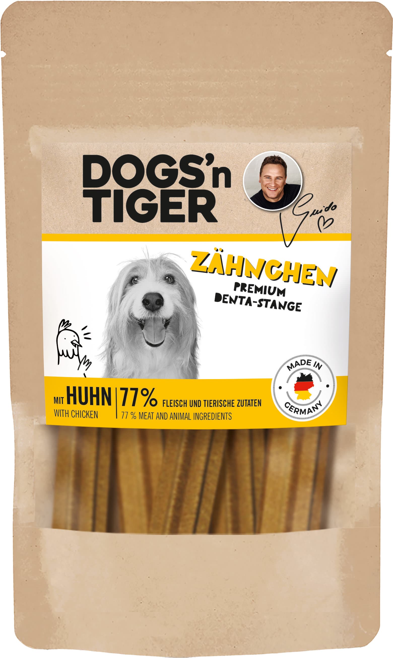 Dogs'n Tiger Hundesnack Zähnchen Huhn