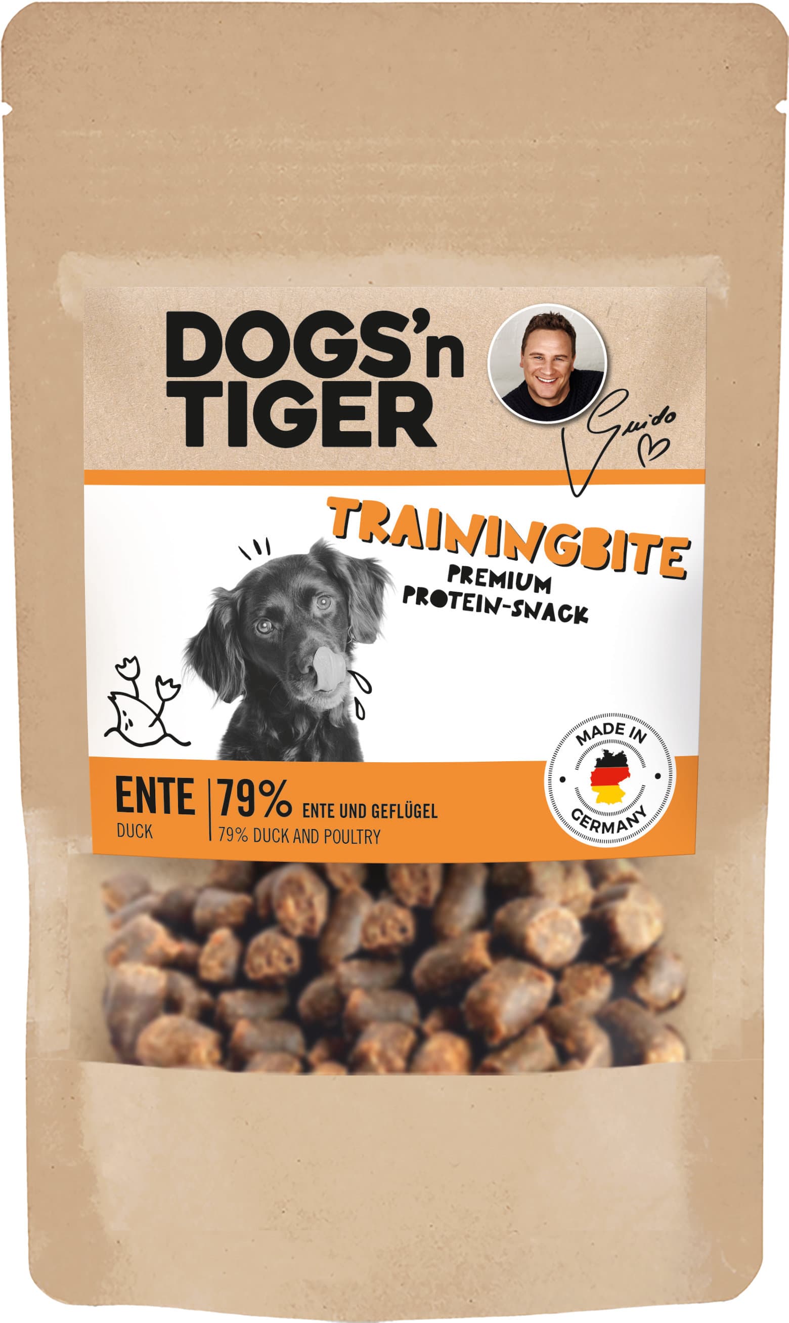 Dogs'n Tiger Hundesnack Trainingbite Ente