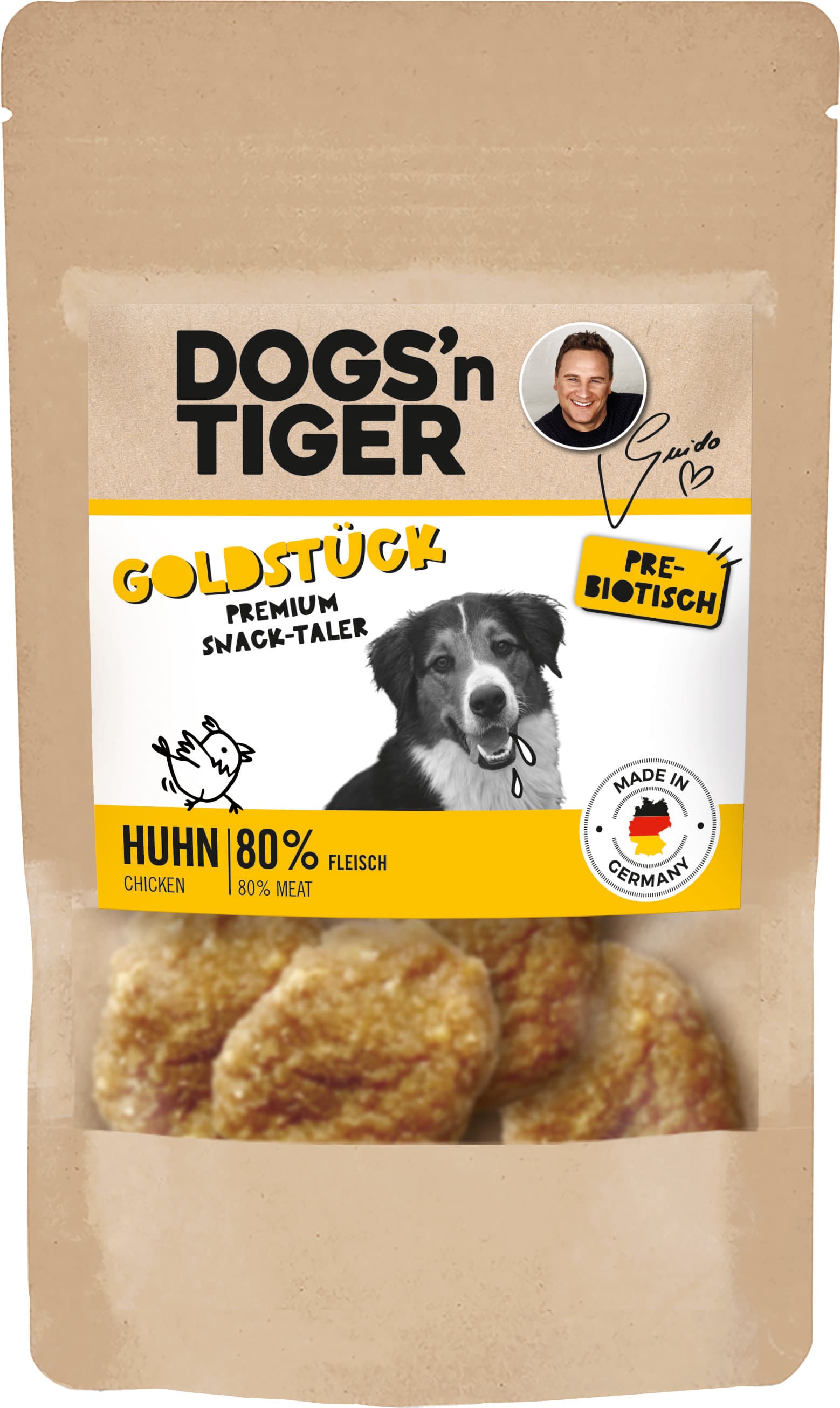 Dogs'n Tiger Hundesnack Goldstück Huhn