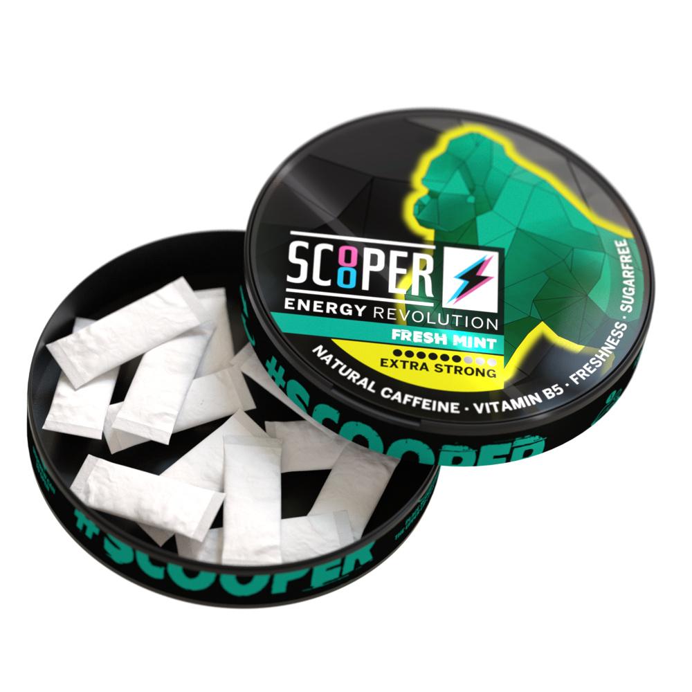 Produktbild SCOOPER Energy Iced Cola Koffein Pouches 2 von 4
