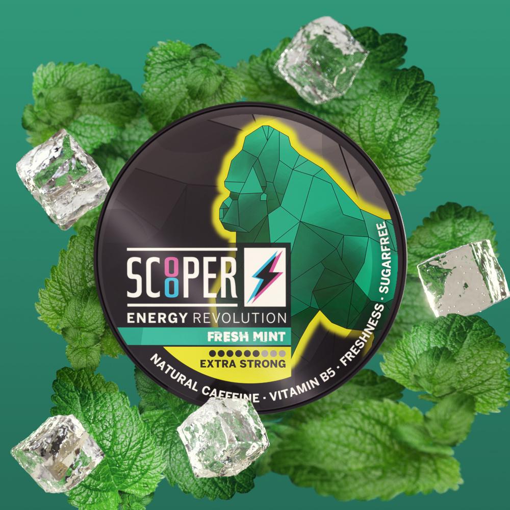 Produktbild SCOOPER Energy Iced Cola Koffein Pouches 4 von 4