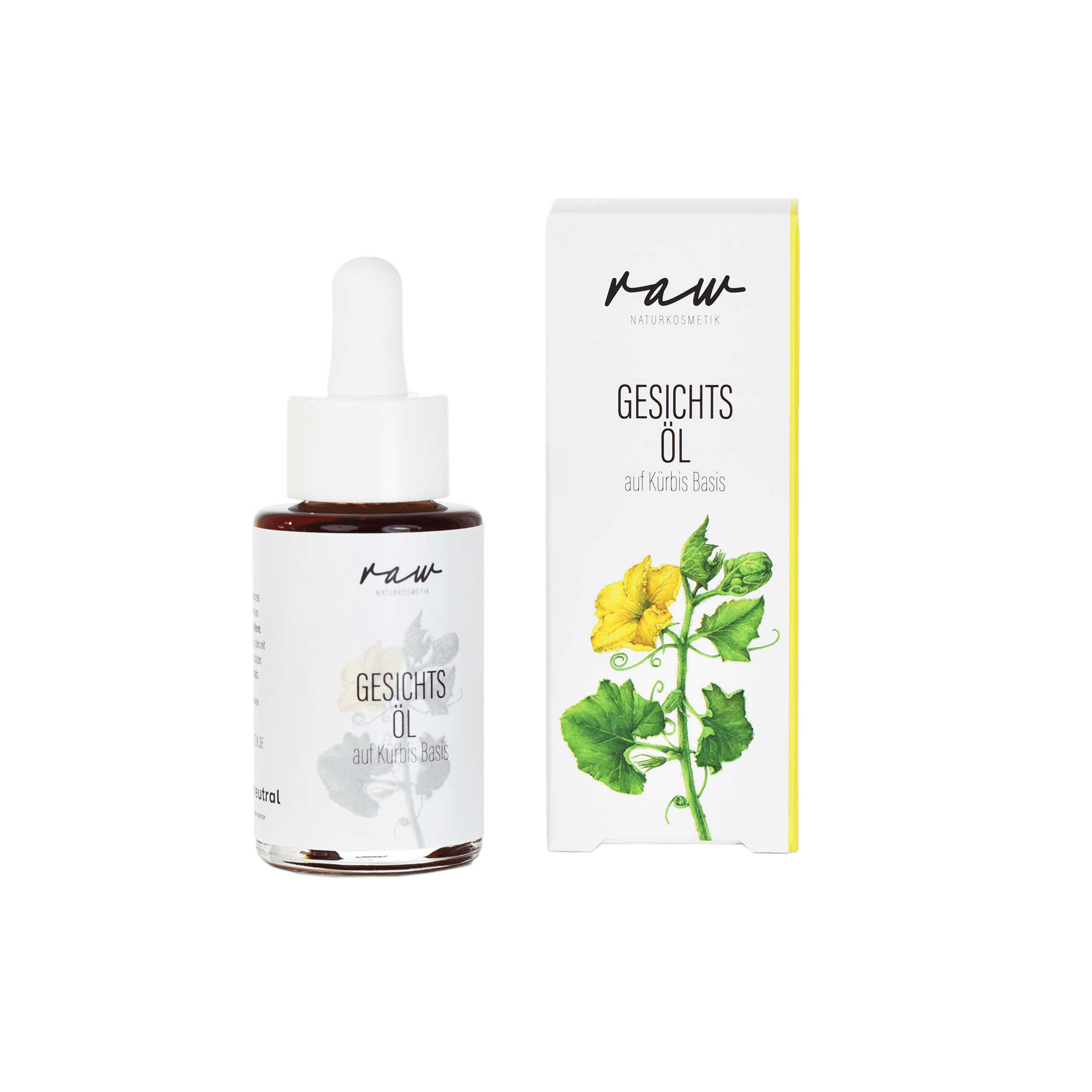 raw Naturkosmetik Gesichtsöl Kürbis