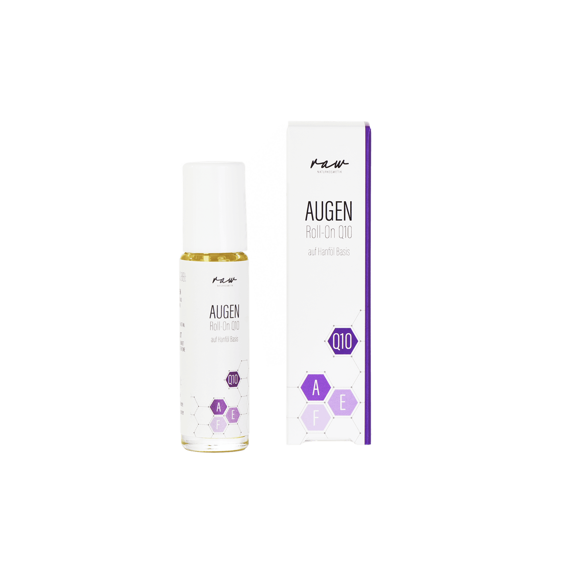 raw Naturkosmetik Augen Roll On Q10