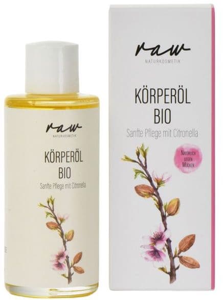 raw Naturkosmetik Bio Körperöl Citronella