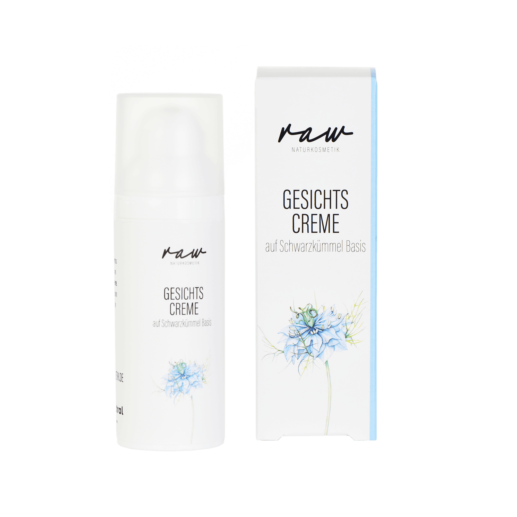 raw Naturkosmetik Gesichtscreme Schwarzkümmelöl
