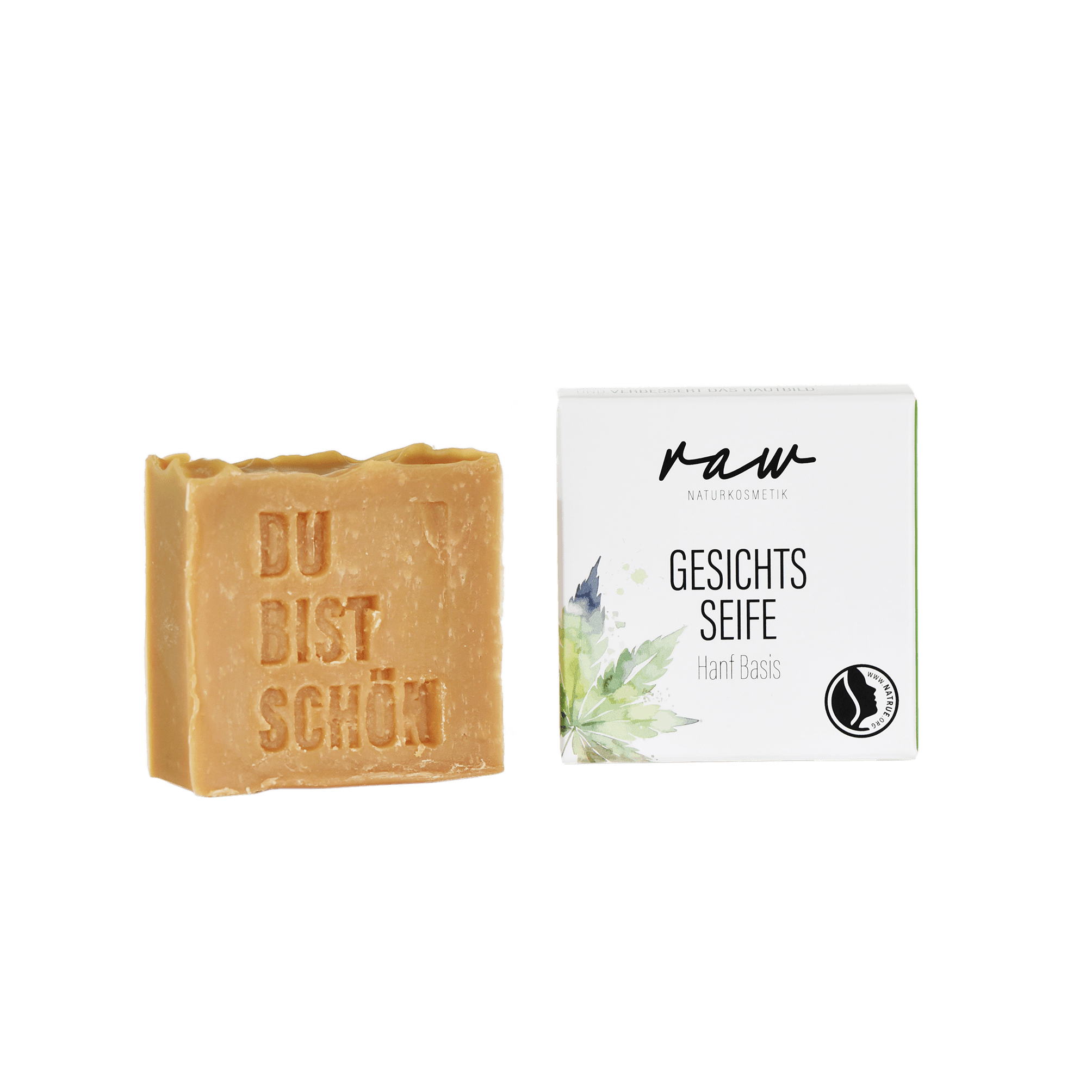 raw Naturkosmetik Gesichtsseife Hanf