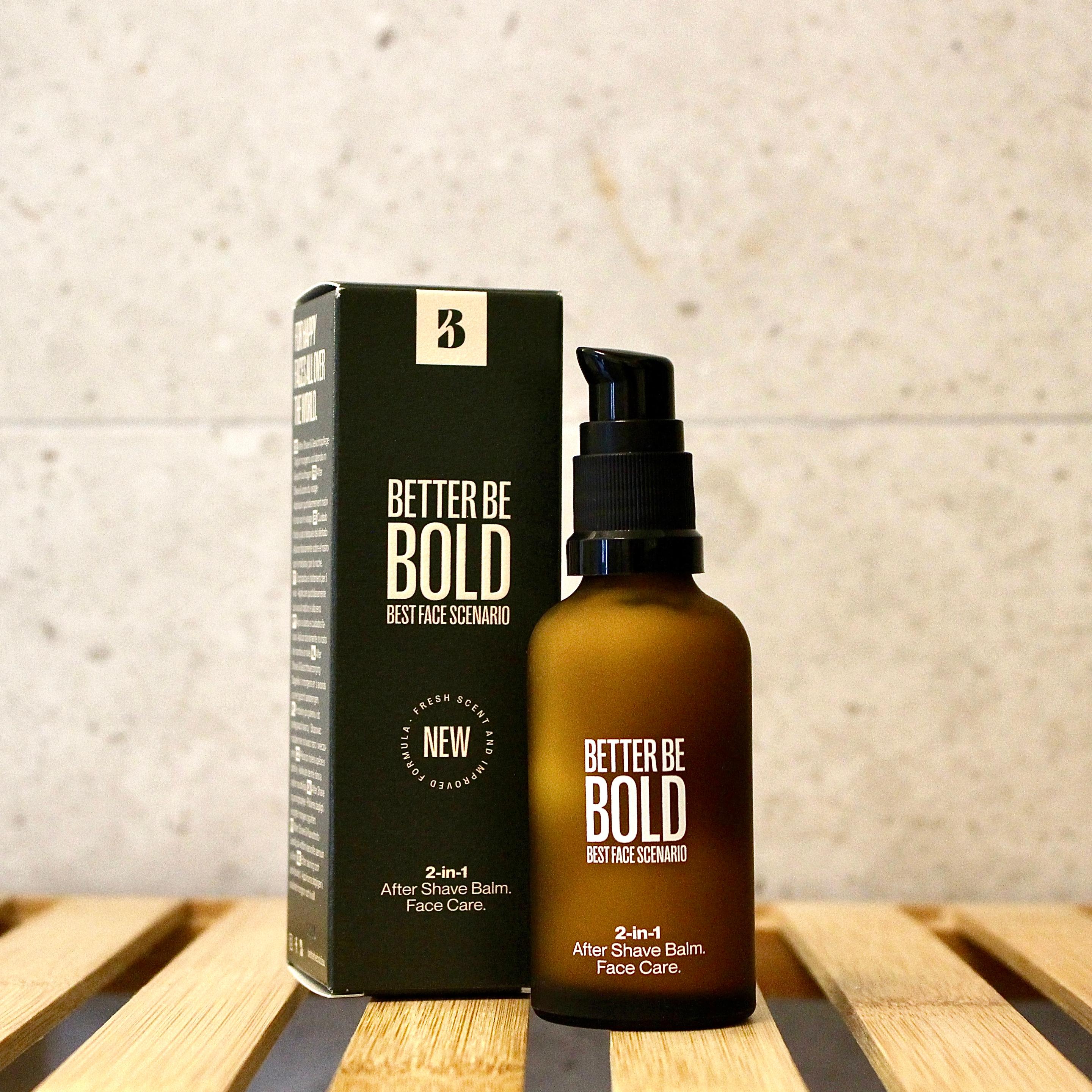 Produktbild BETTER BE BOLD 2in1: After Shave Balm&Face Care. Best Face Scenario 2 von 9